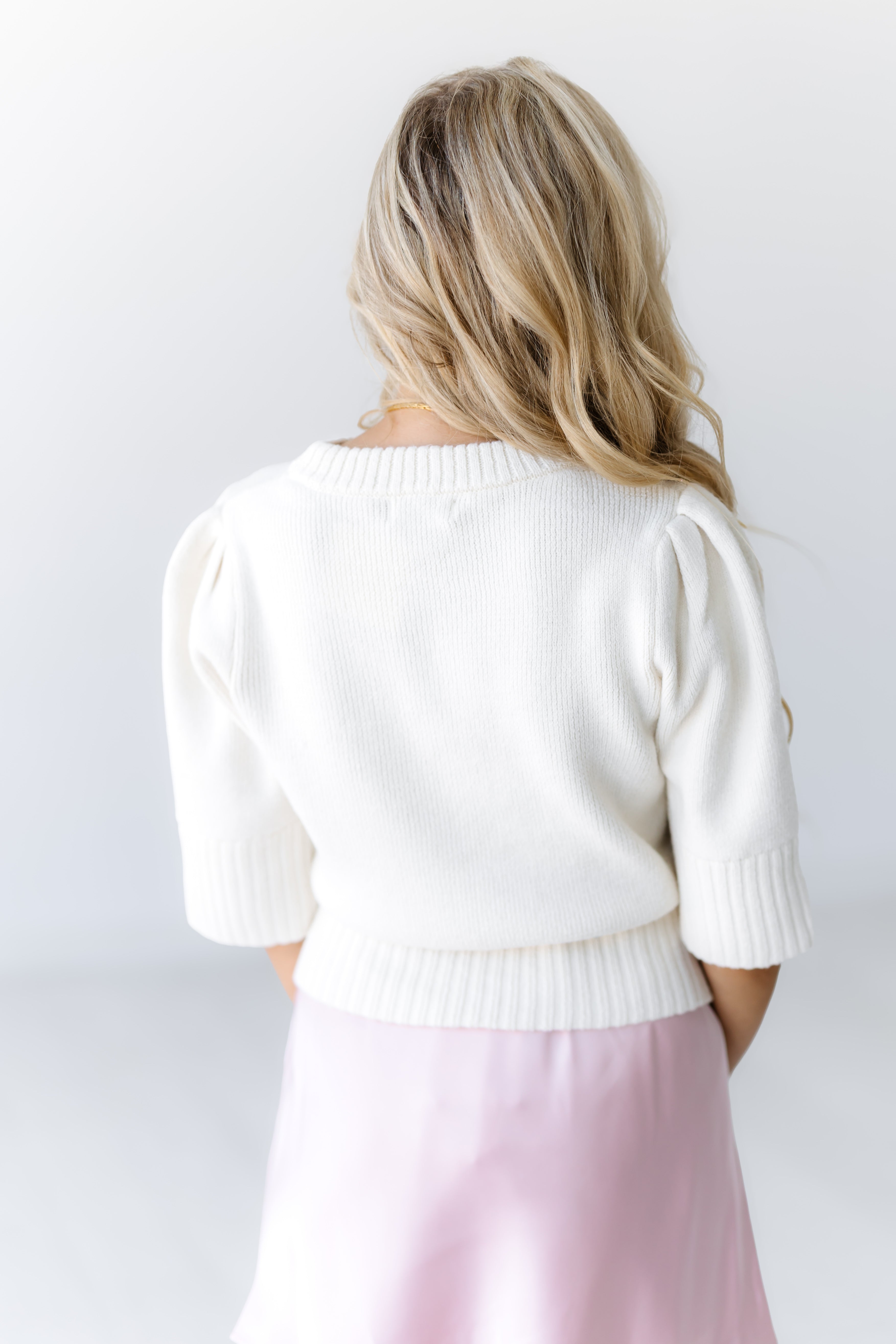 Just Landed Cropped Sweater