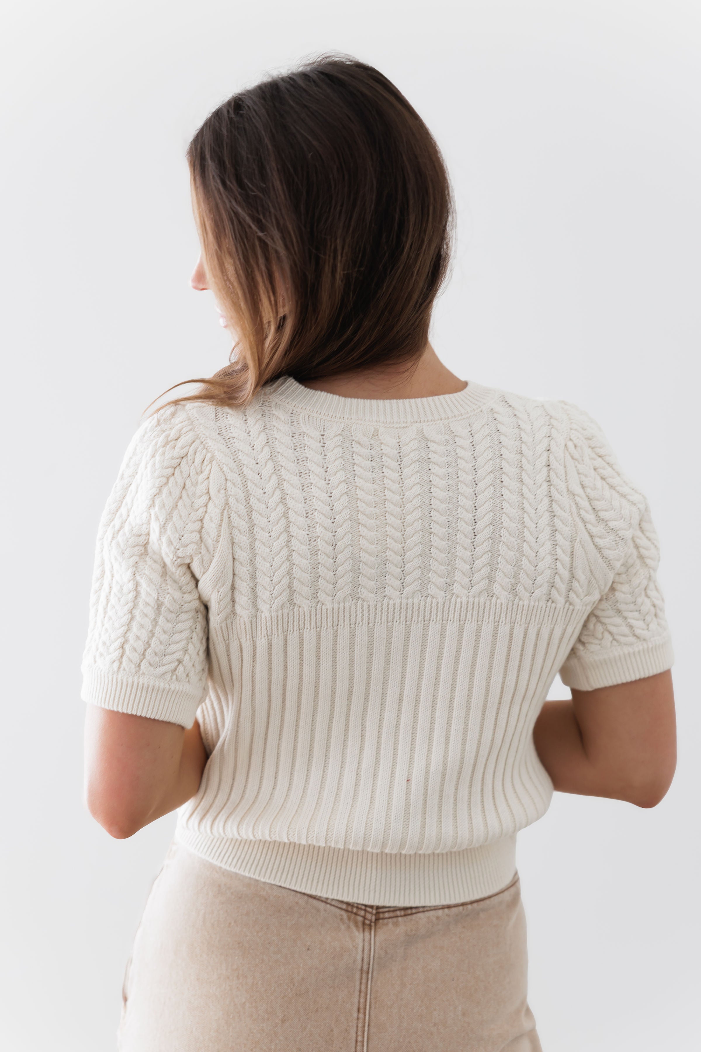 Lead The Way Sweater - Cream