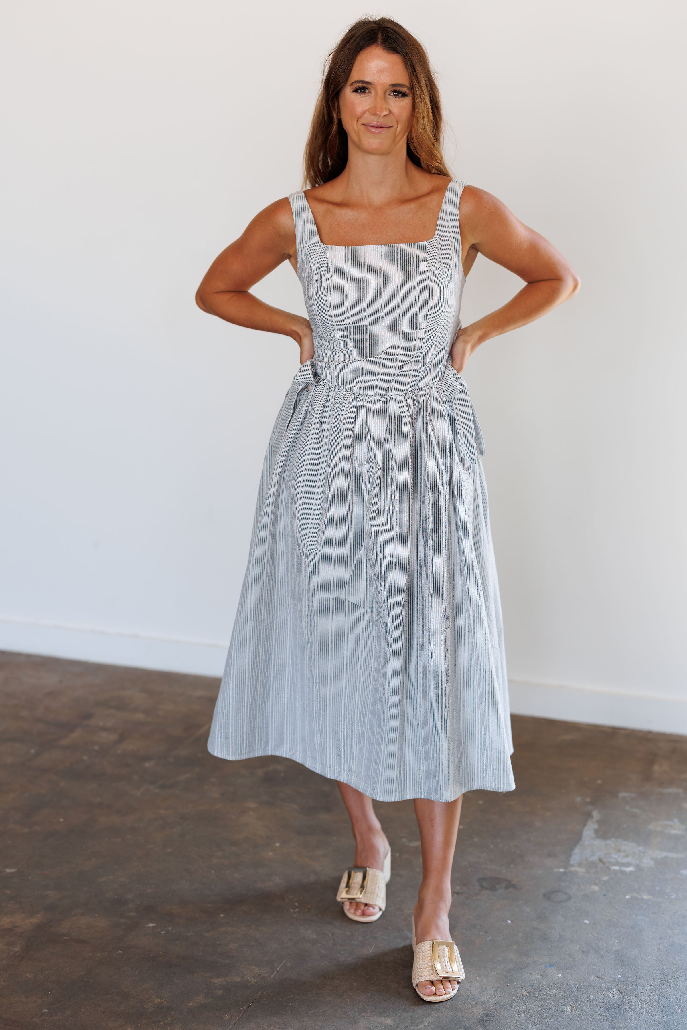 Rhonda Dress - White - FINAL SALE