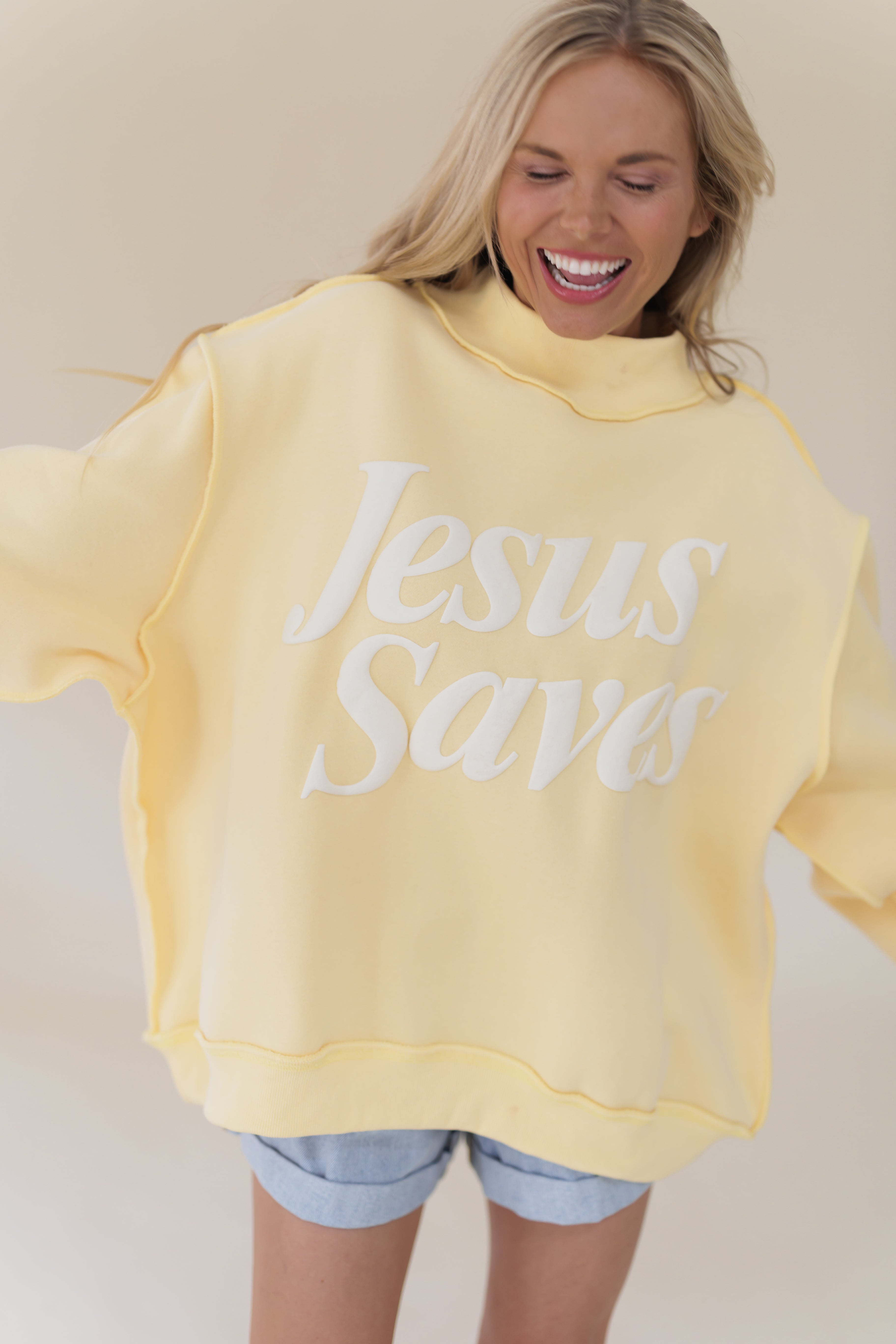Jesus Saves Sweatshirt