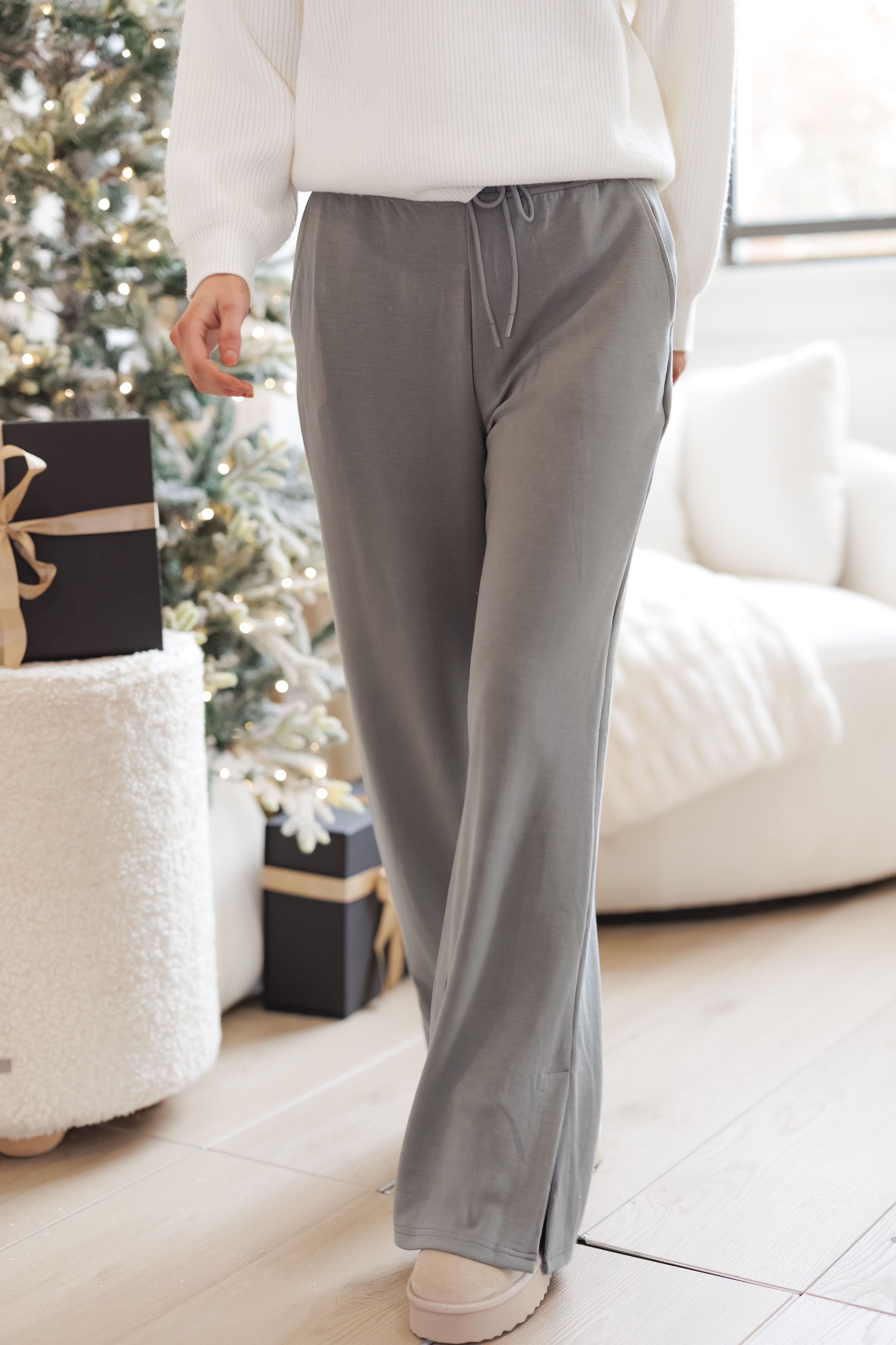 Perfect Comfort Pants - Green Onyx