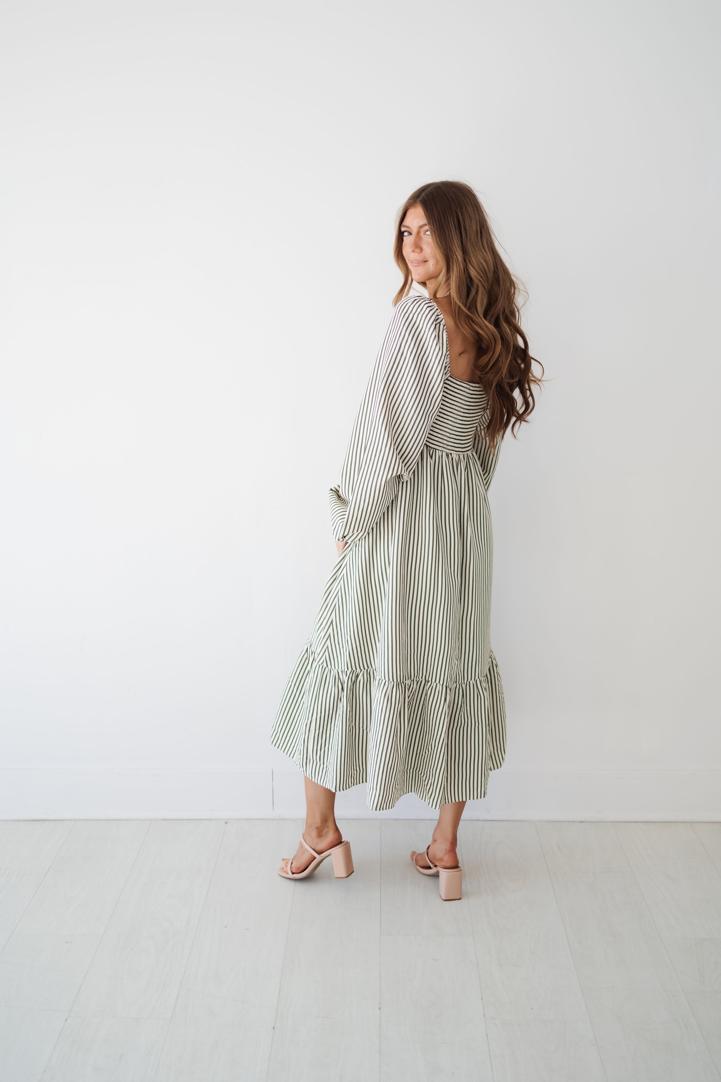 Mirabel Dress - Olive