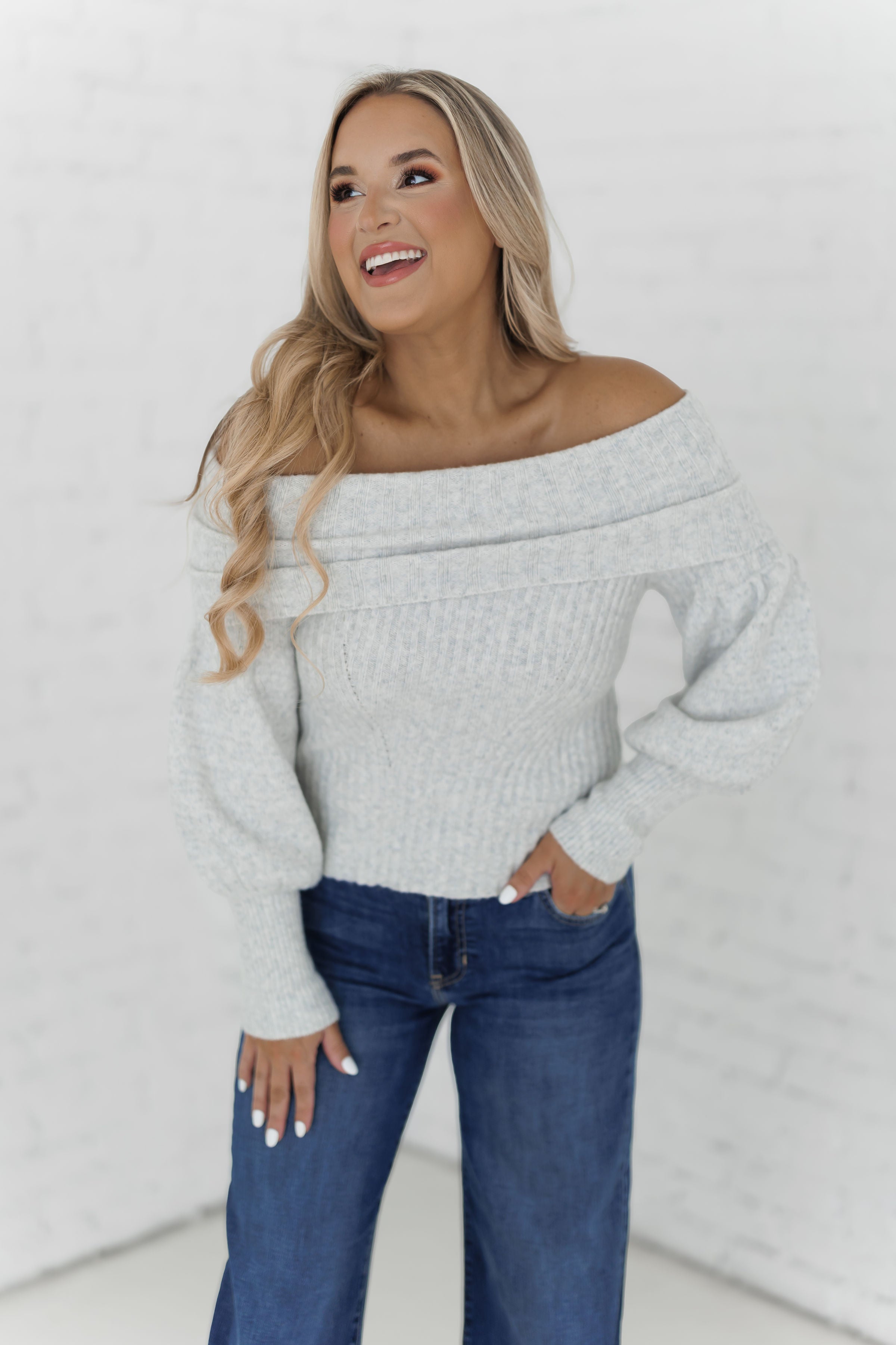 Time And Again Sweater - Grey