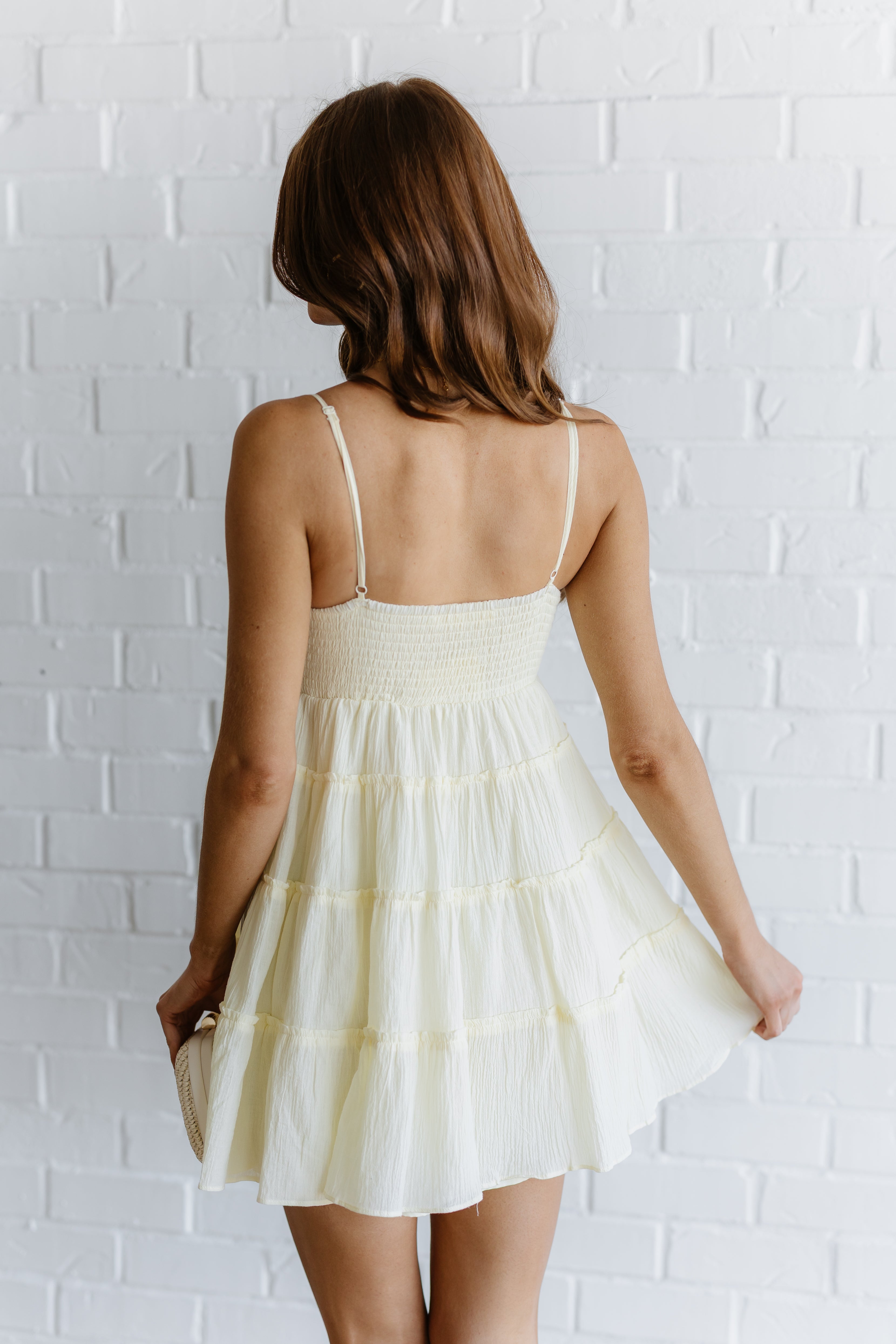 Emma Mini Dress - Butter