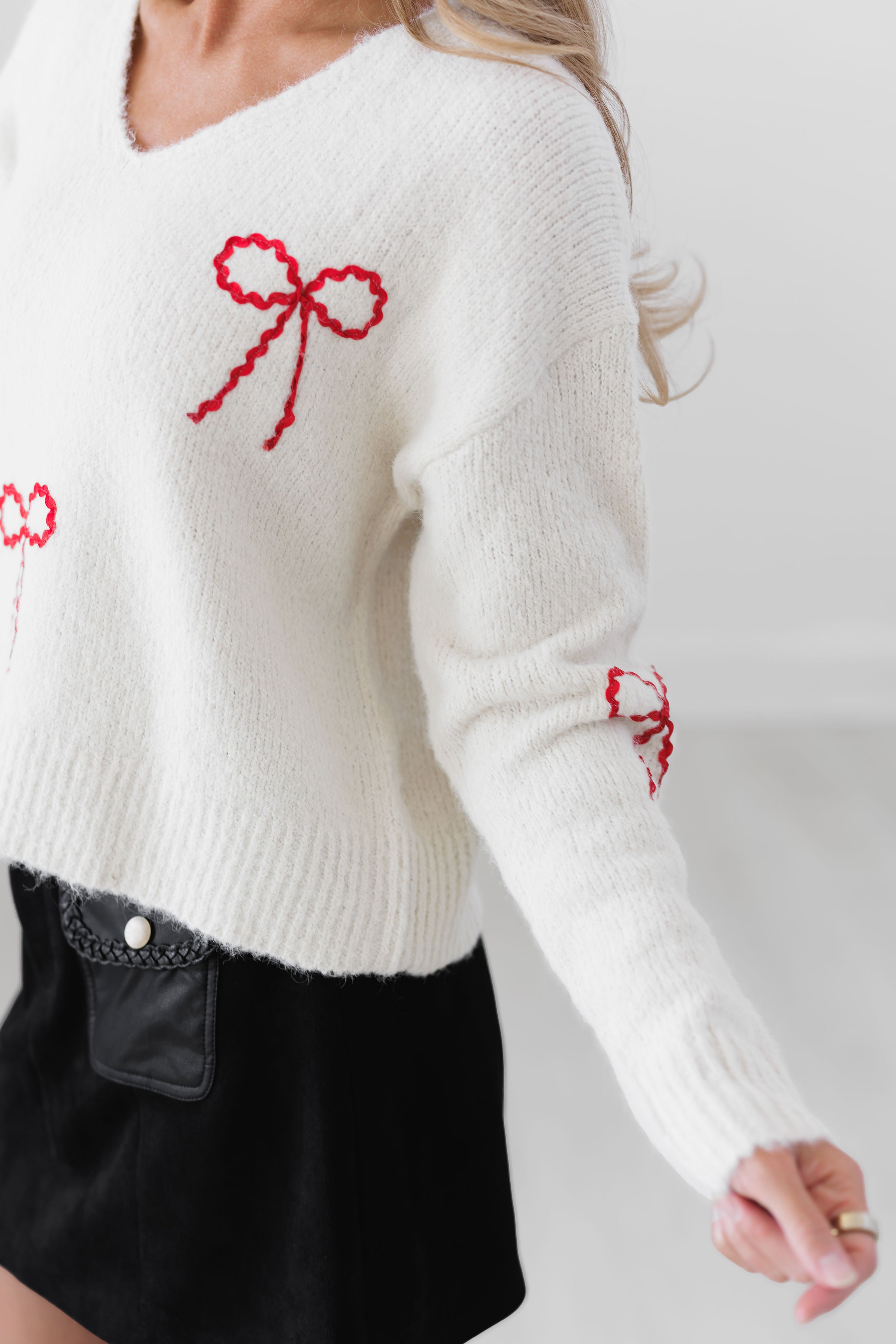 Wrapped In Wonder Sweater - Cream - FINAL SALE