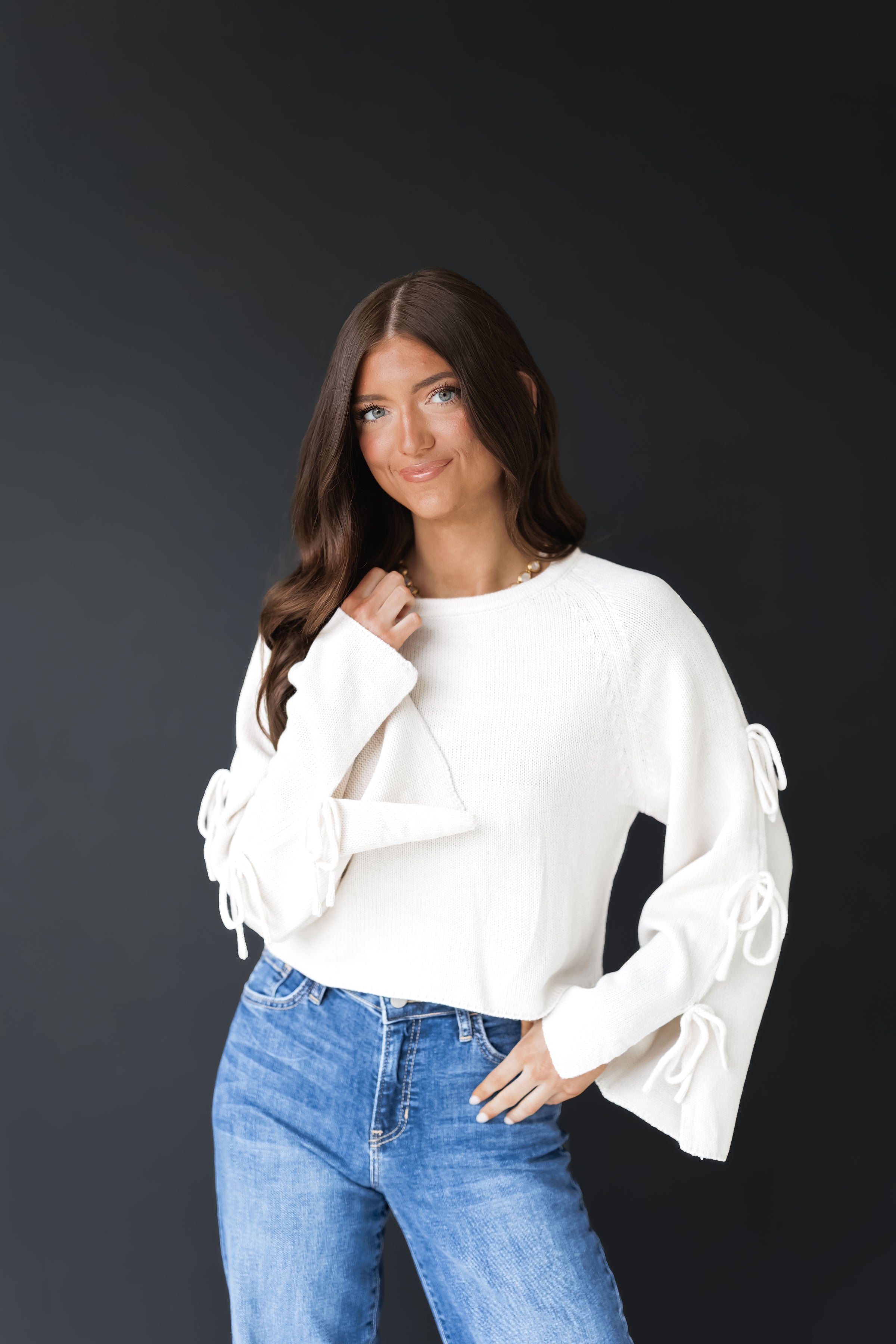 Midnight Snow Sweater