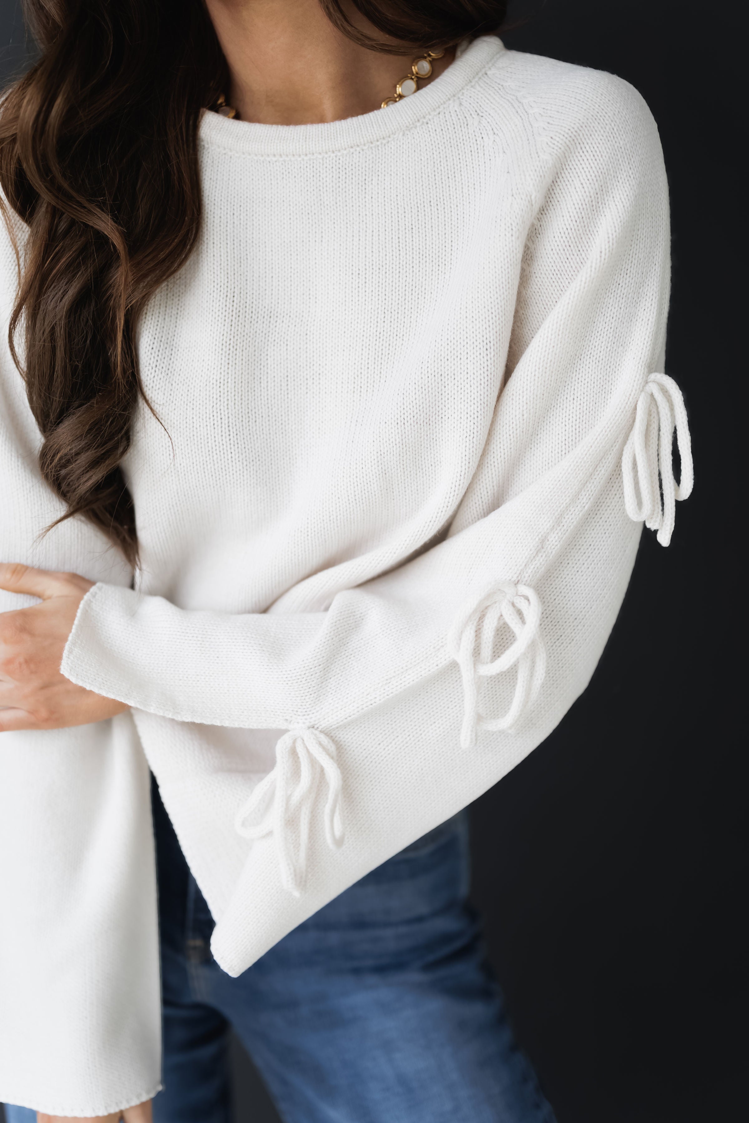 Midnight Snow Sweater