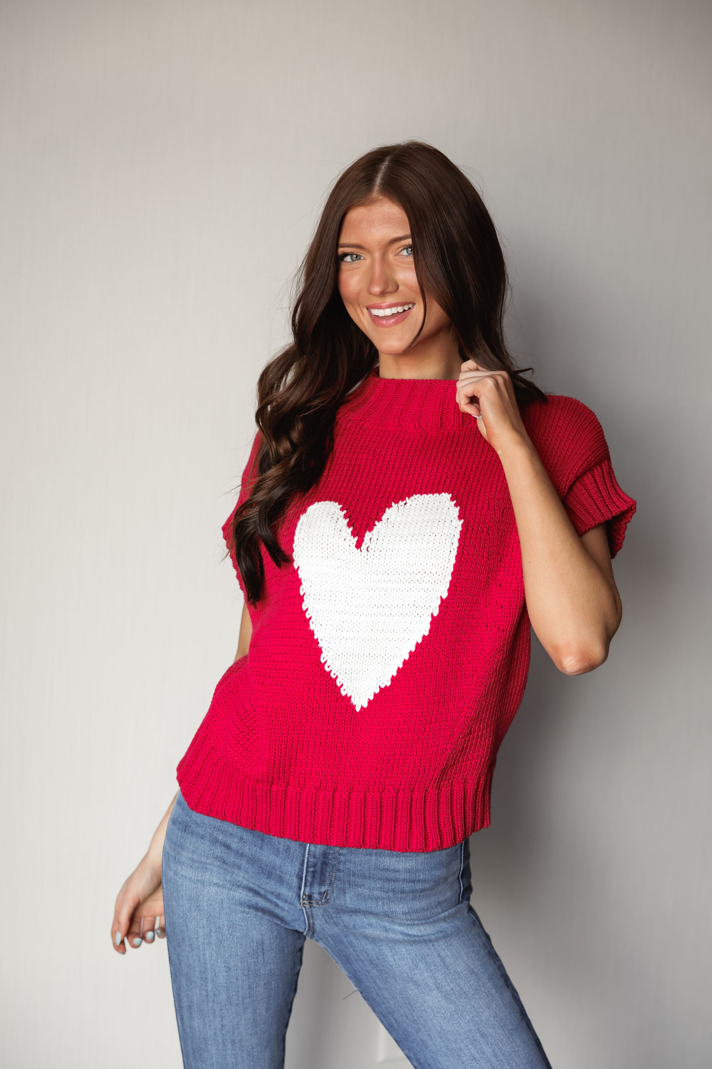 Heartbreaker Sweater - Red