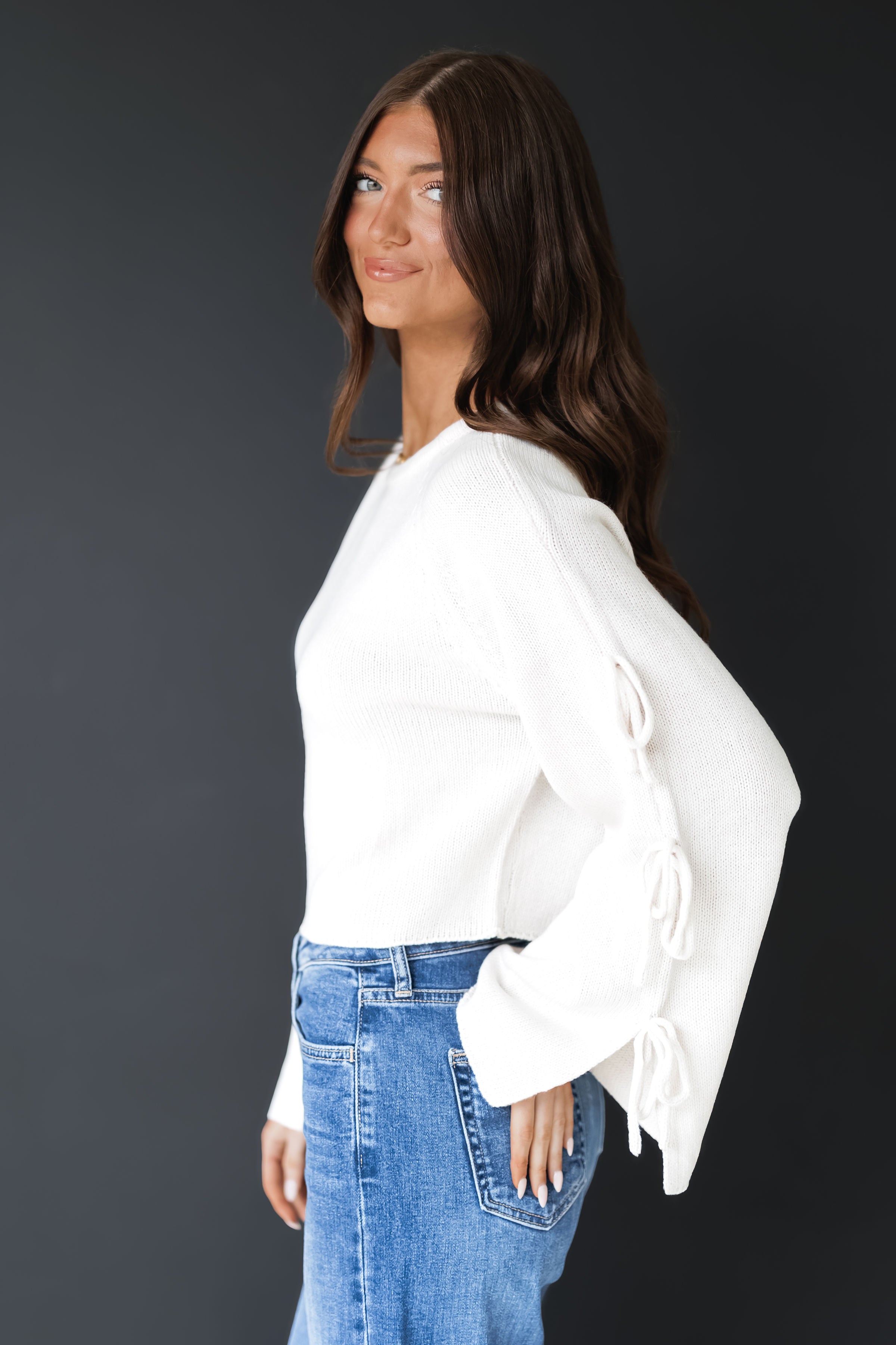 Midnight Snow Sweater