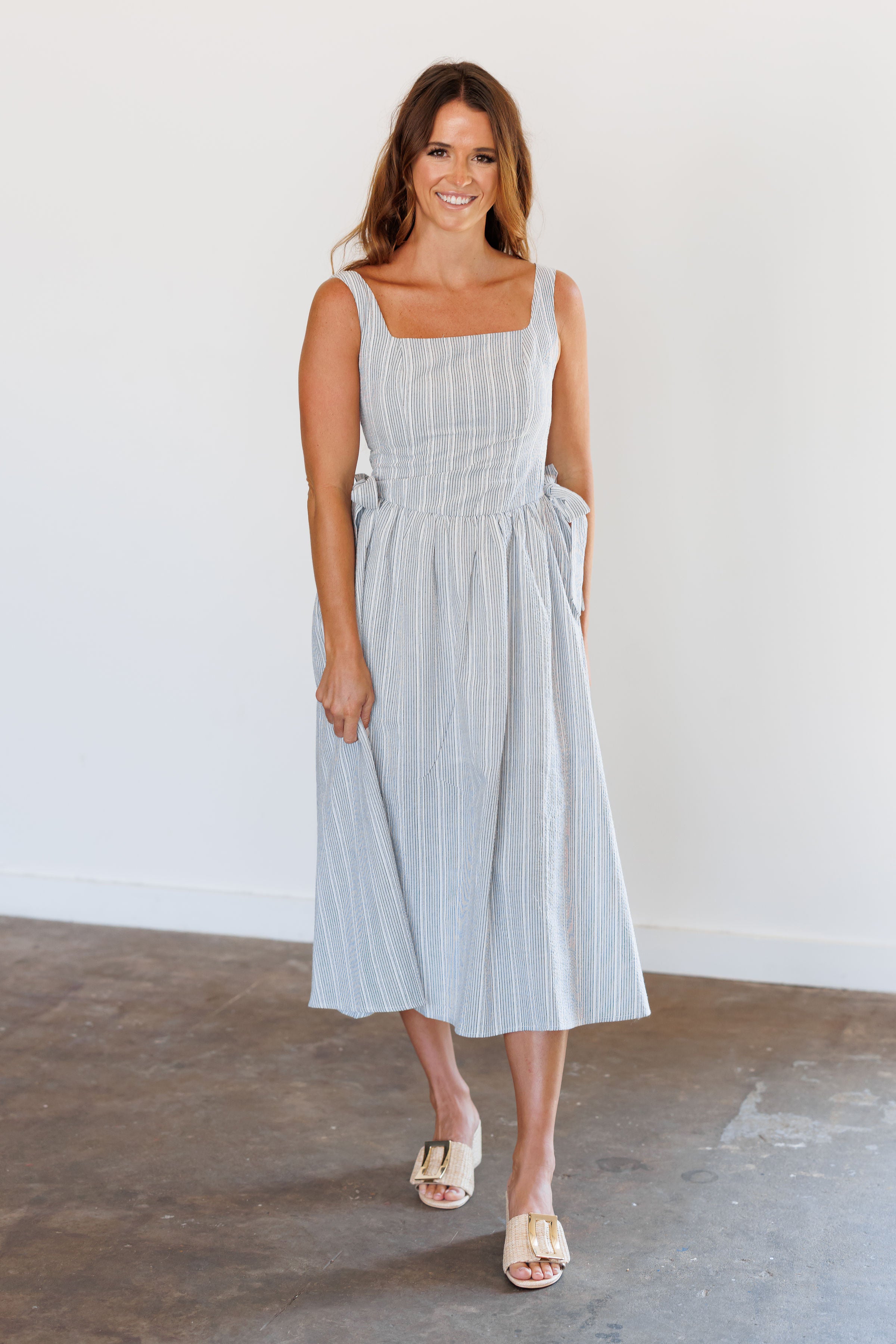 Rhonda Dress - White - FINAL SALE