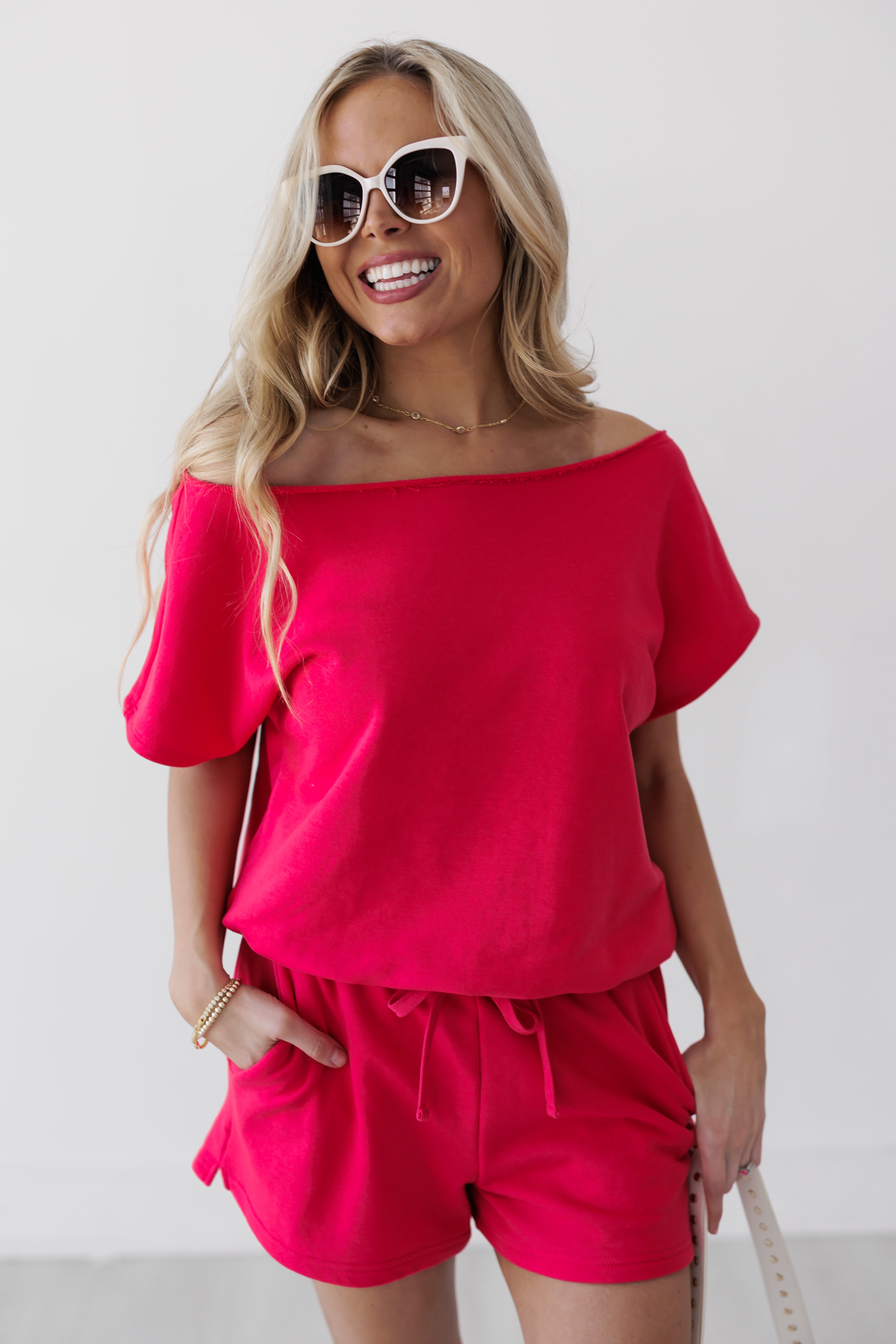 Take The Chance Top - Candy Red