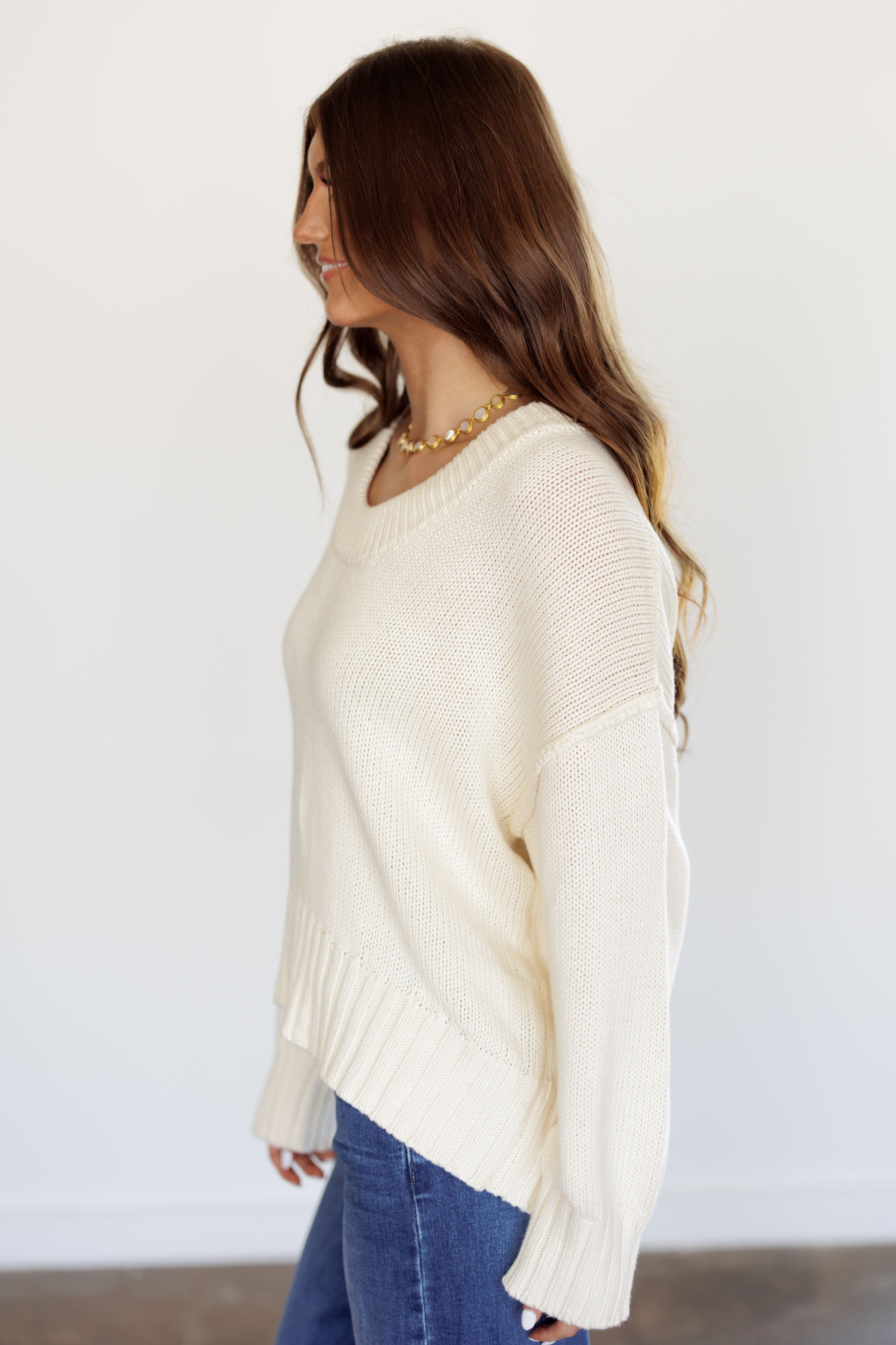 Chill Factor Sweater - Cream