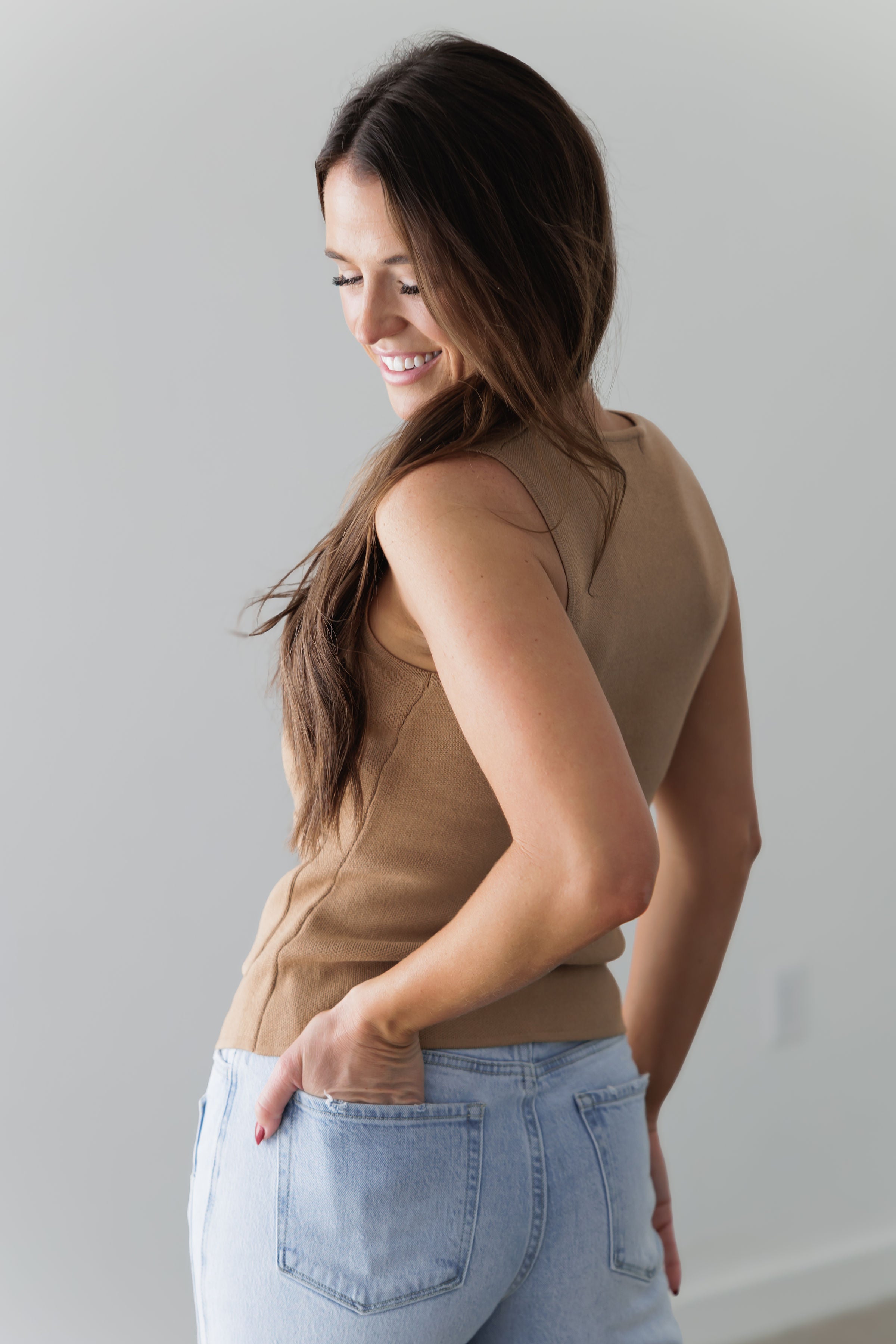 At First Light Sweater Vest