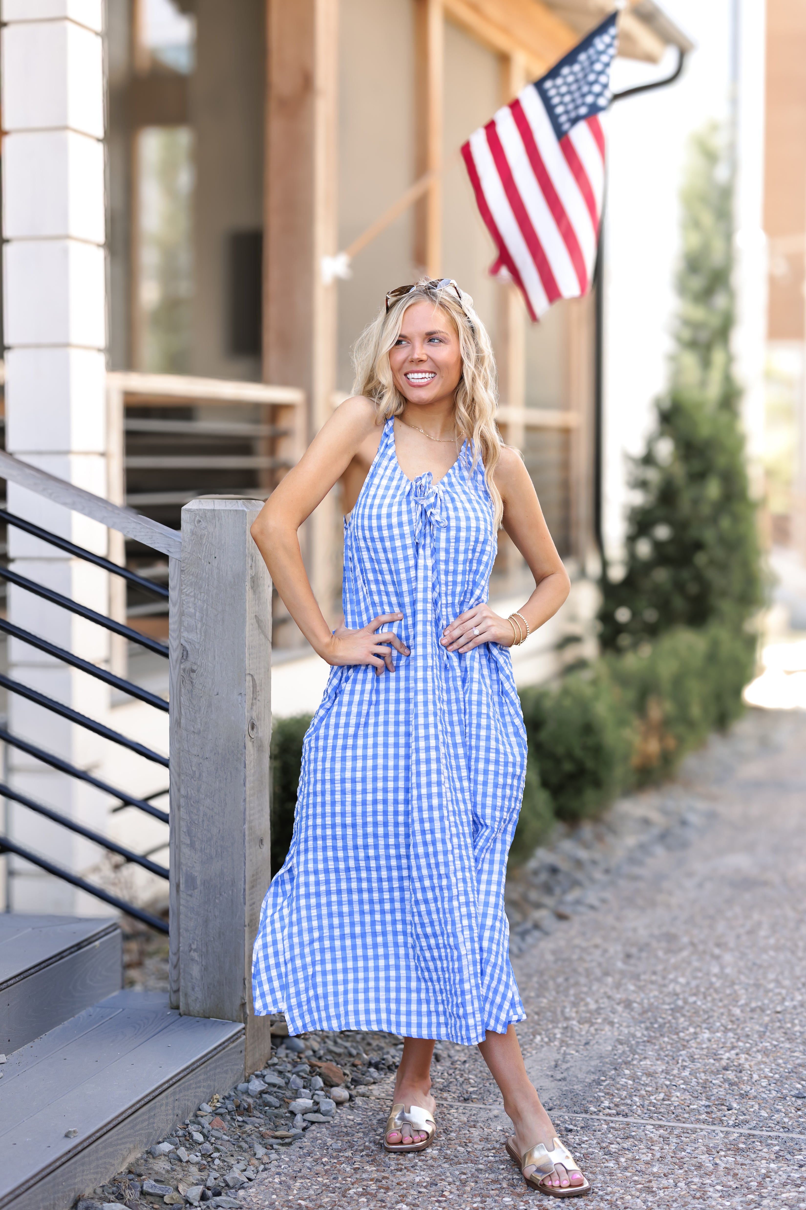 Yard Party Midi Dress