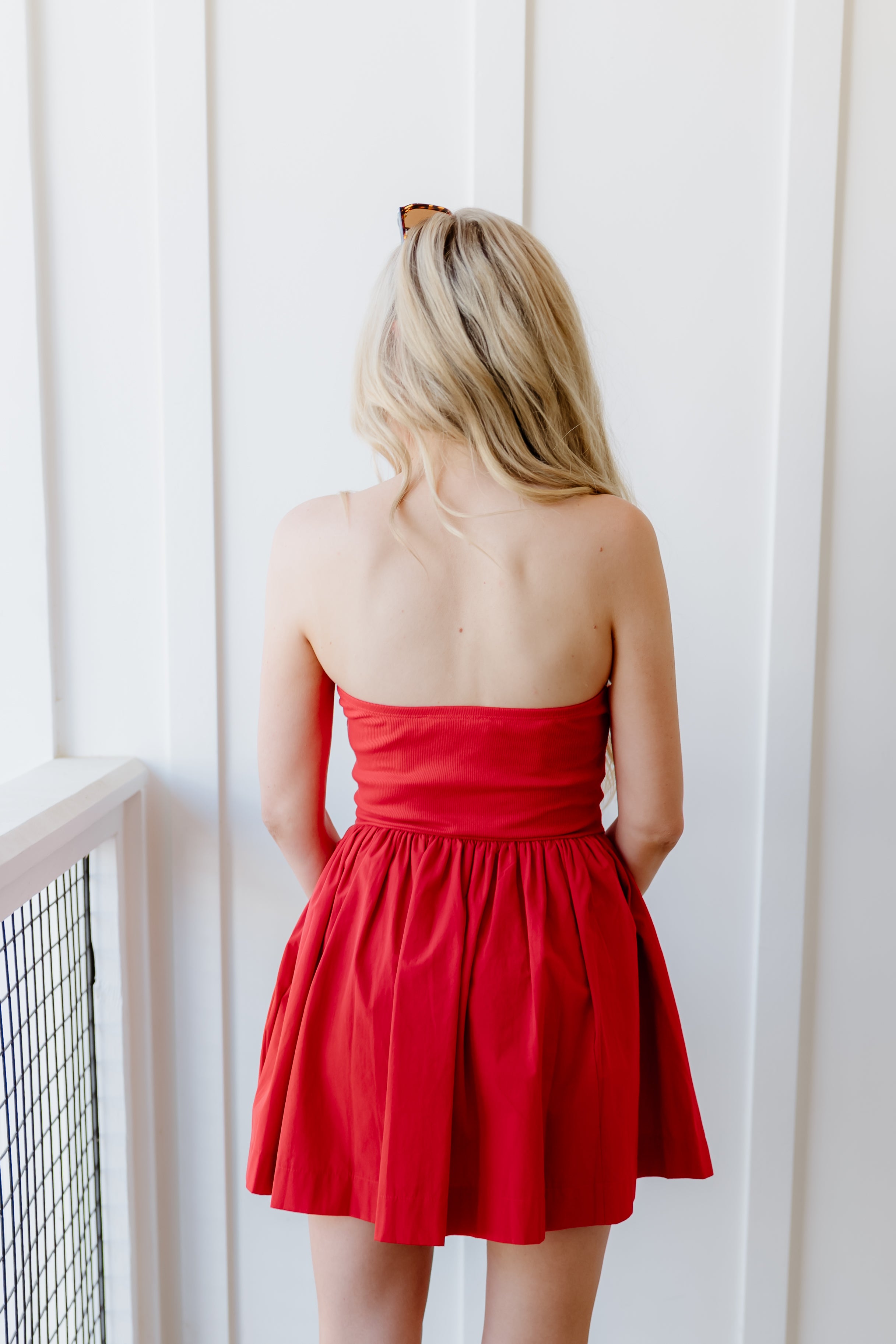 Loretta Mini Dress - Red
