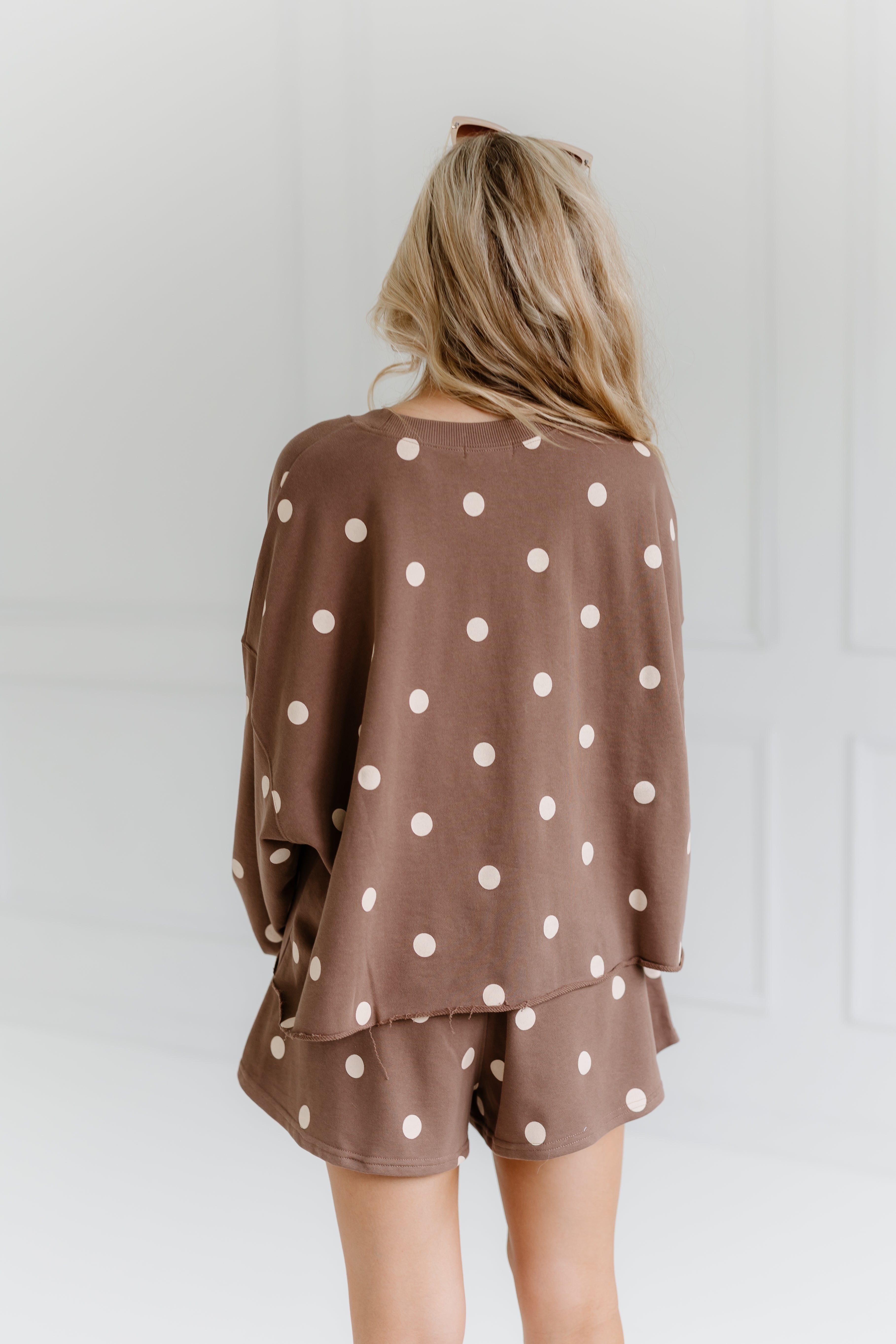 Gabby Polka Dot Sweatshirt