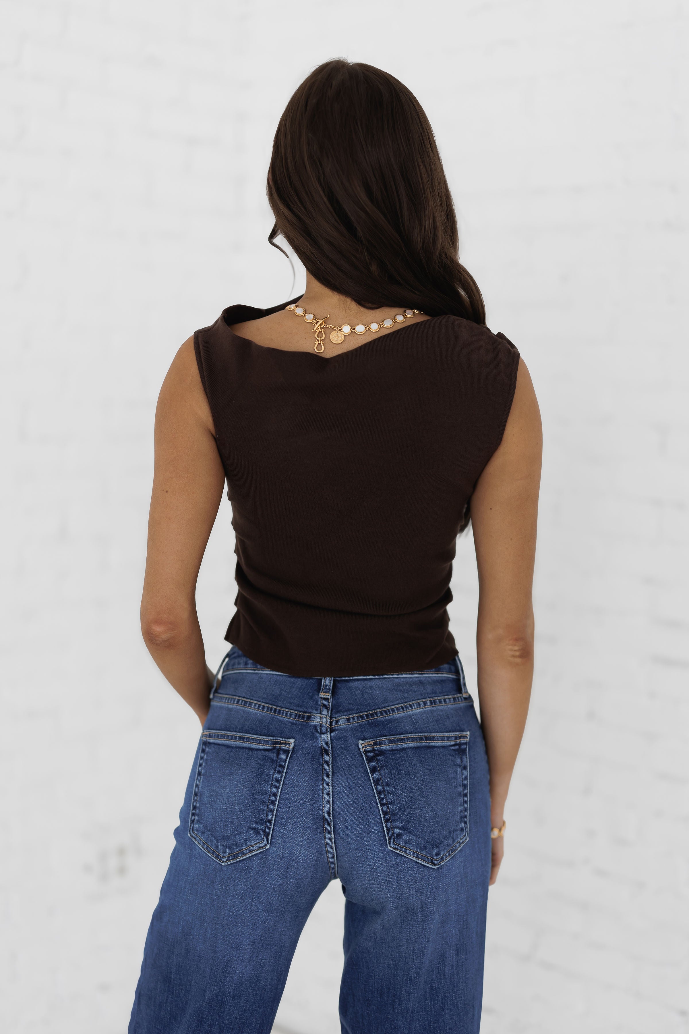 Hold Steady Top - Brown