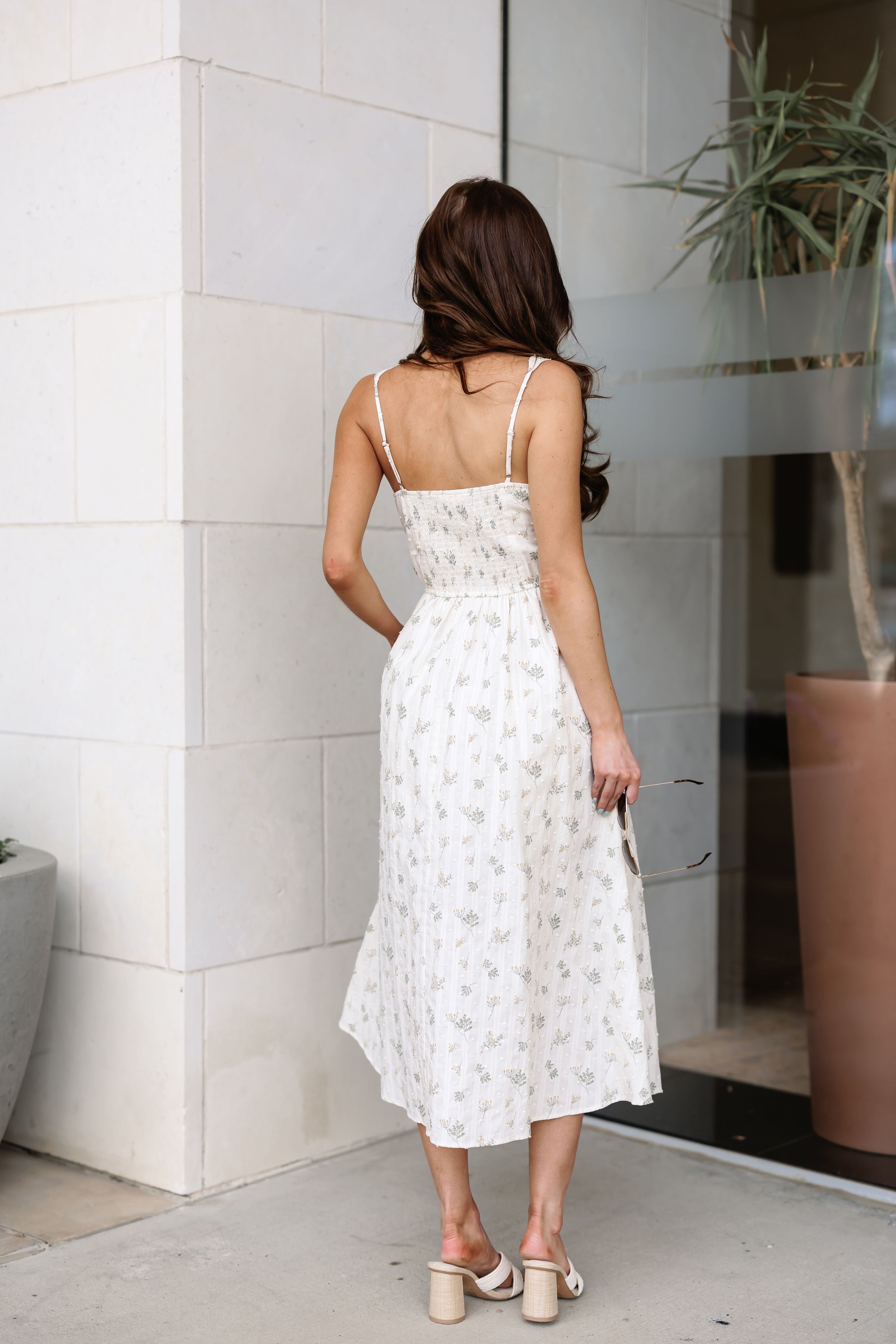 cream floral anya midi dress product info and reviews Rebecca Taylor Anya Ramie Midi Dress