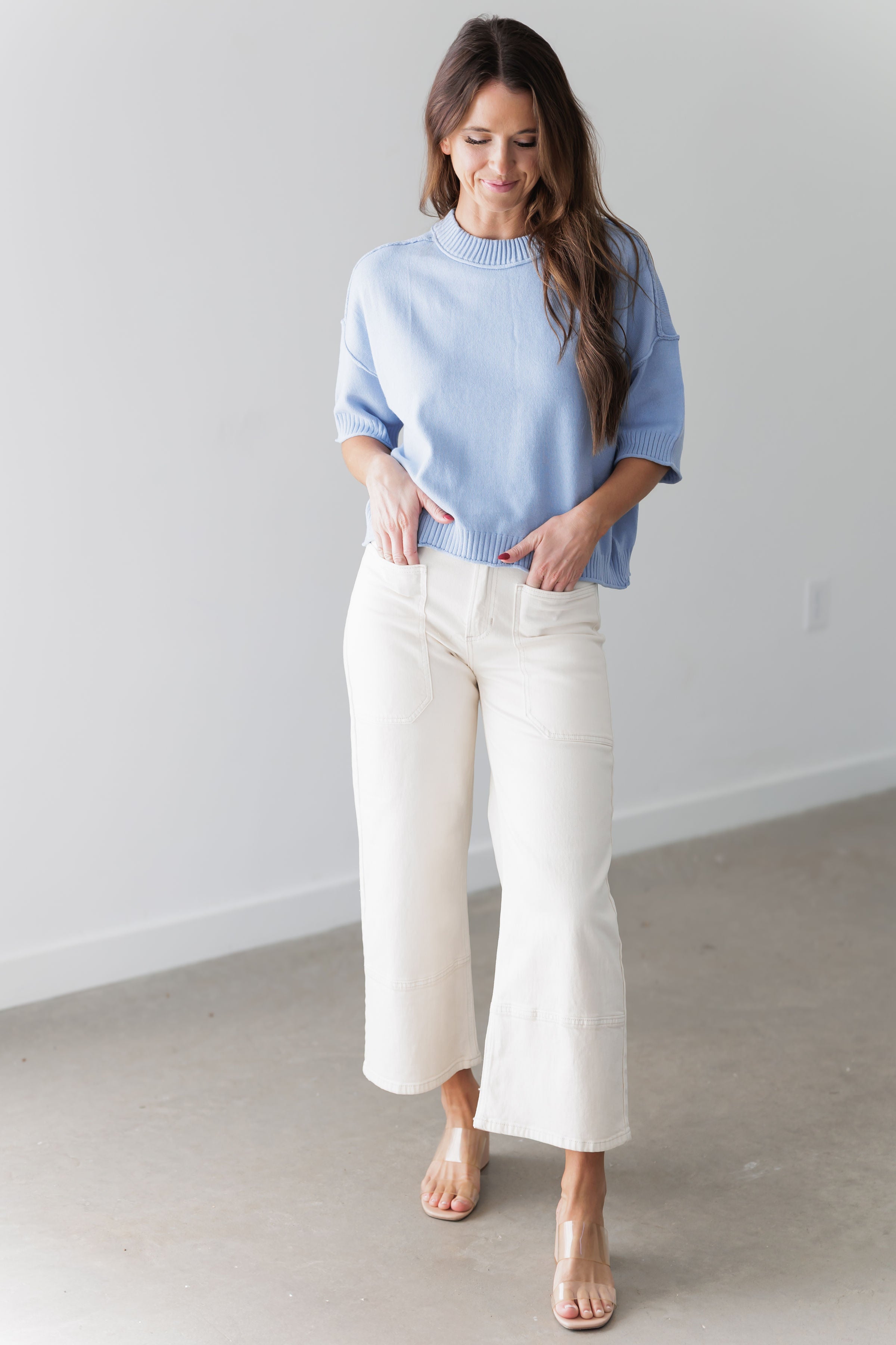 Meant To Be Sweater - D. Blue