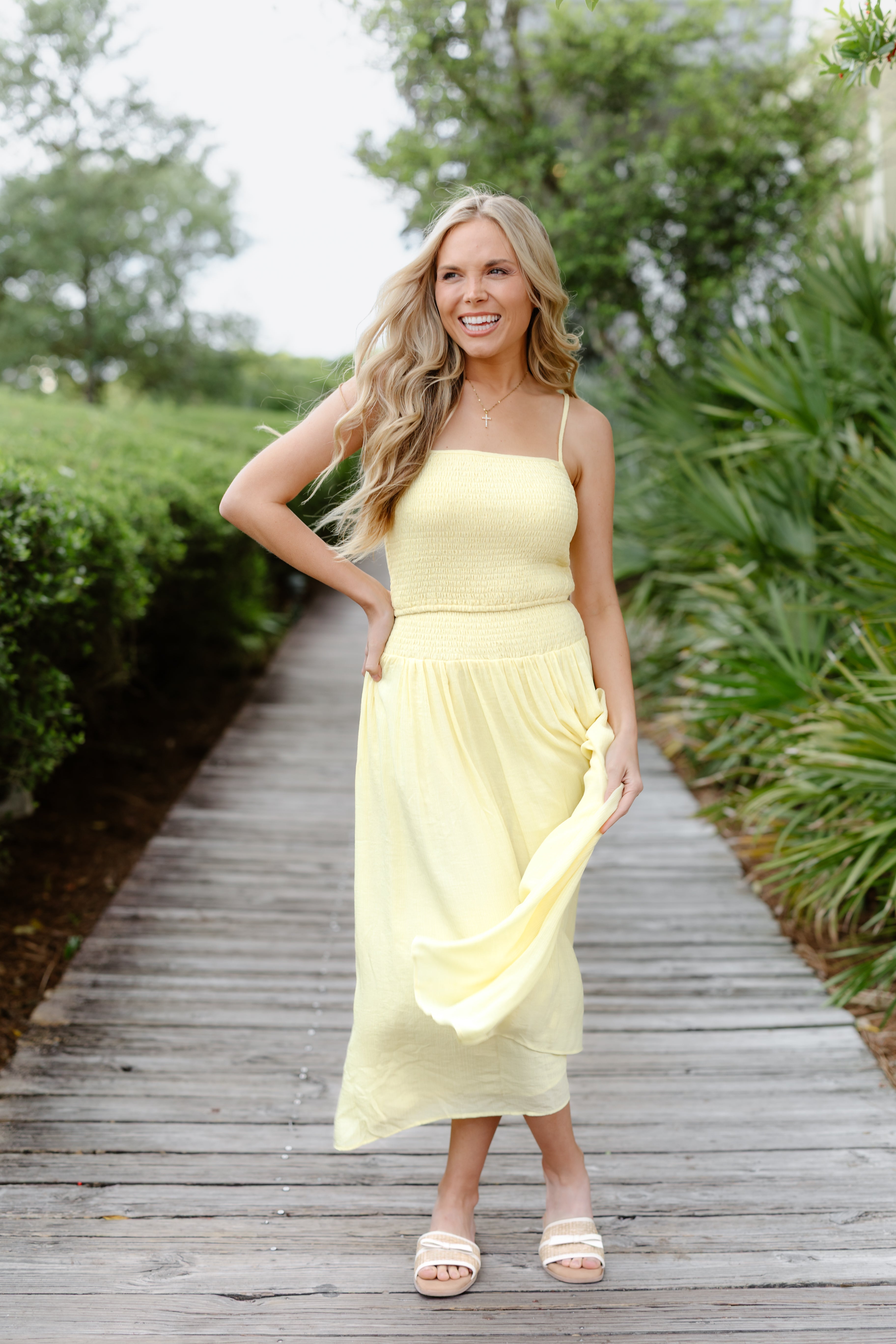 Sunshine State Crop Top + Skirt Set