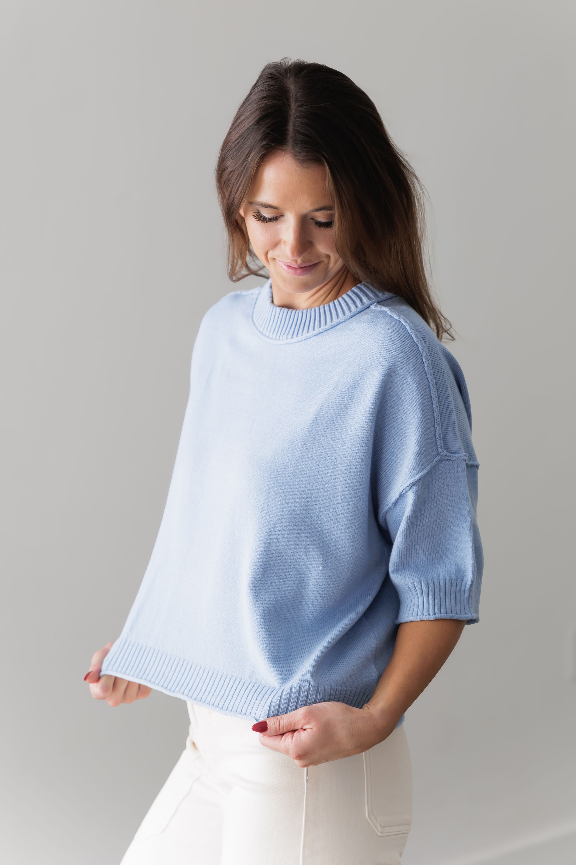 Meant To Be Sweater - D. Blue