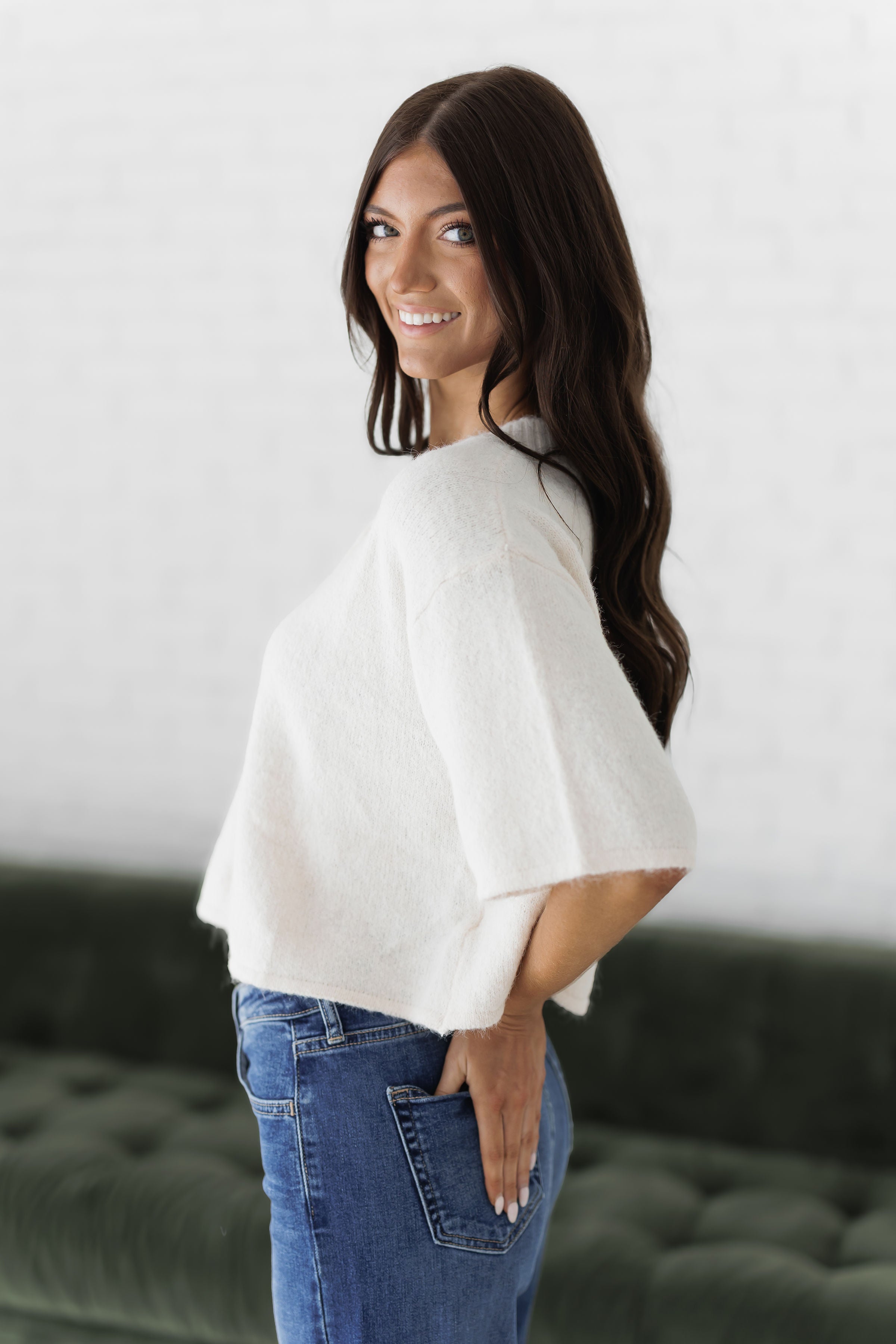 Small Steps Cardigan - Ivory