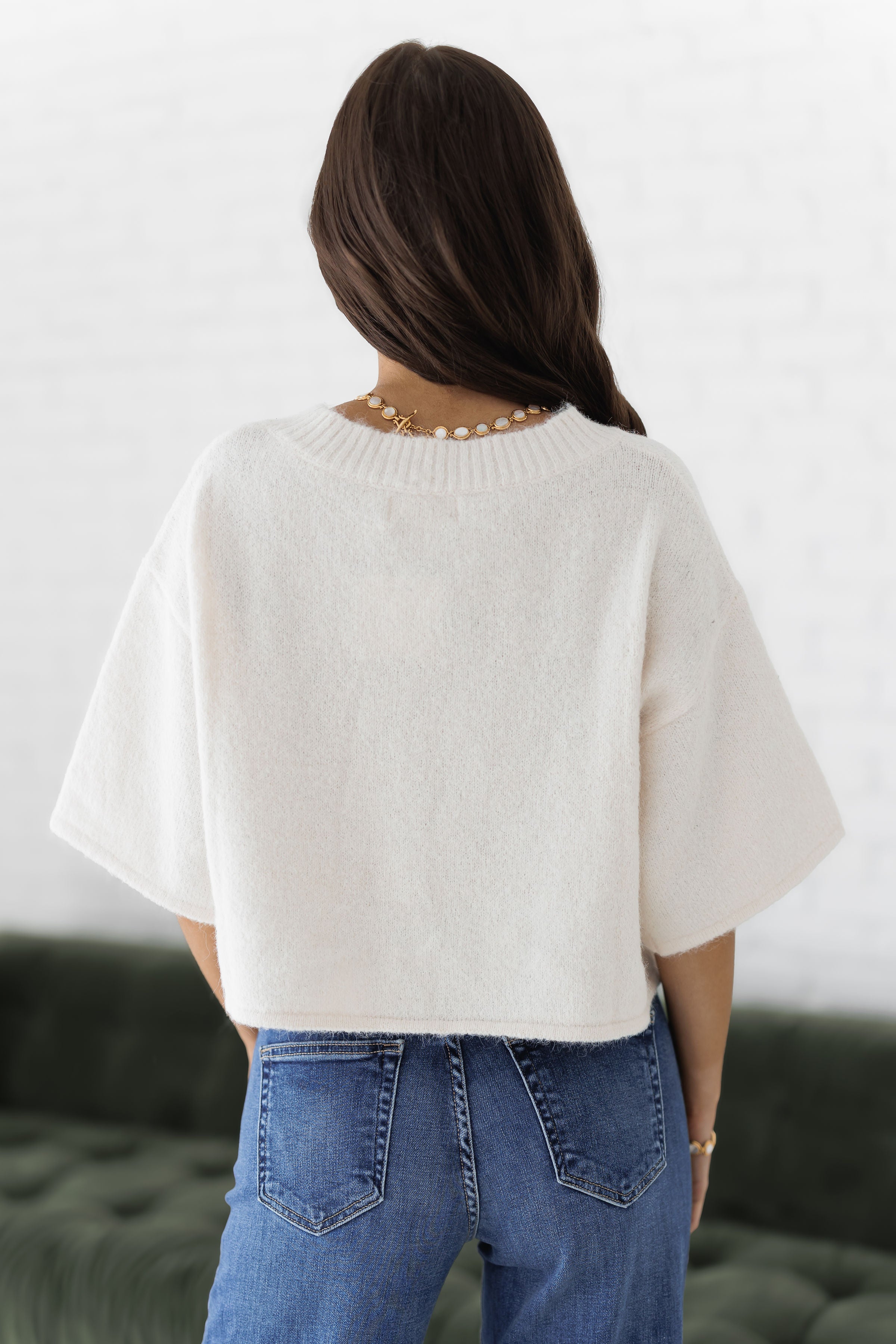 Small Steps Cardigan - Ivory