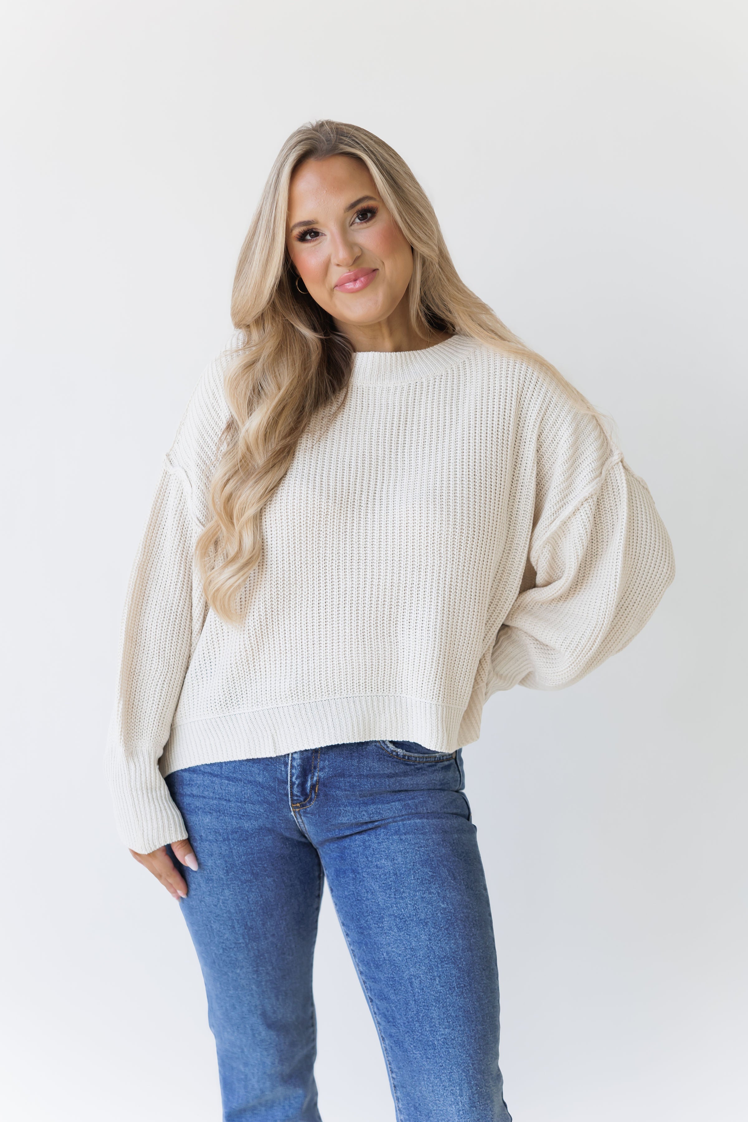 Inner Space Pullover - Ivory