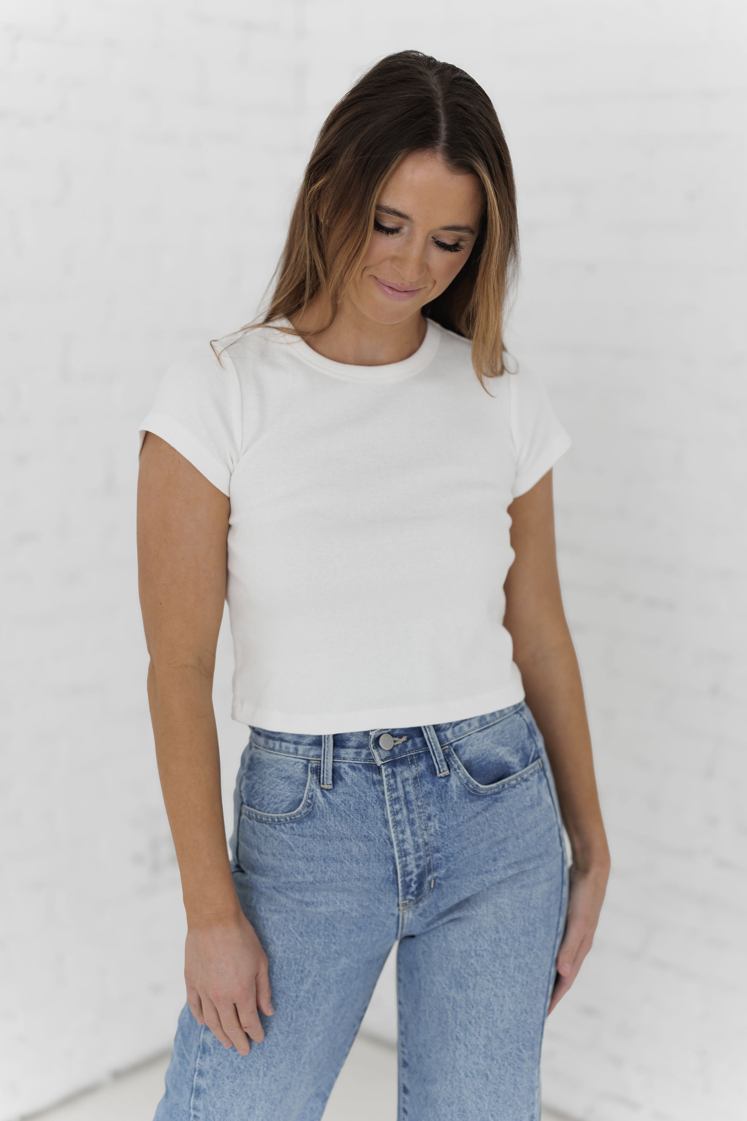 Low Key Crop Tee
