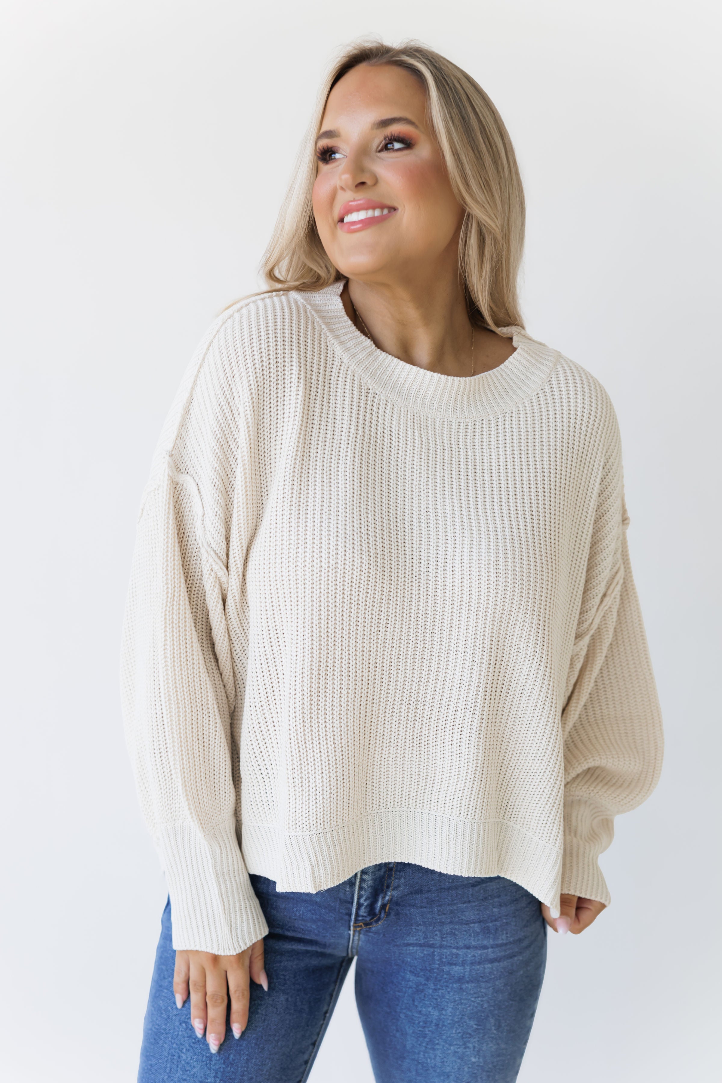 Inner Space Pullover - Ivory