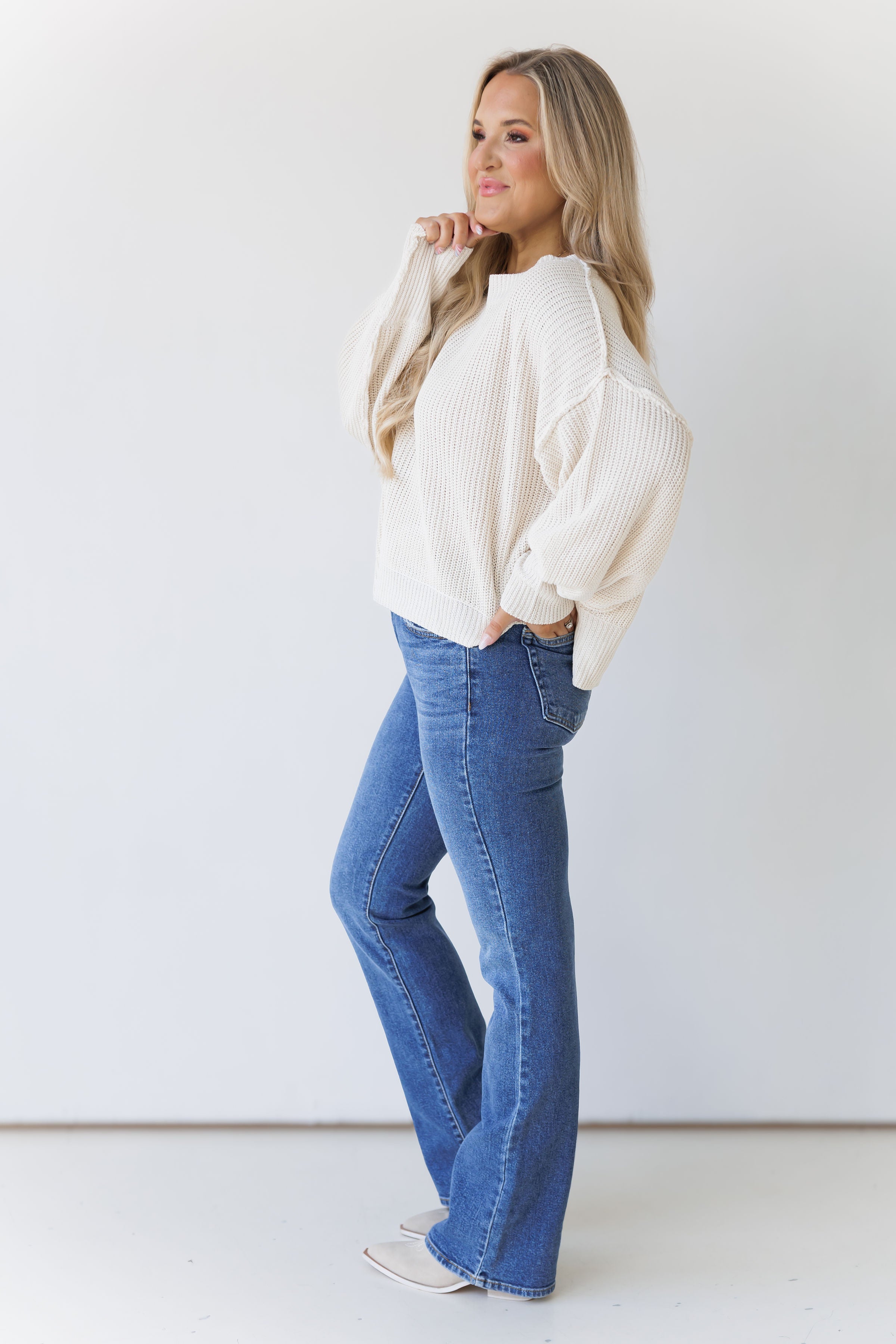 Inner Space Pullover - Ivory