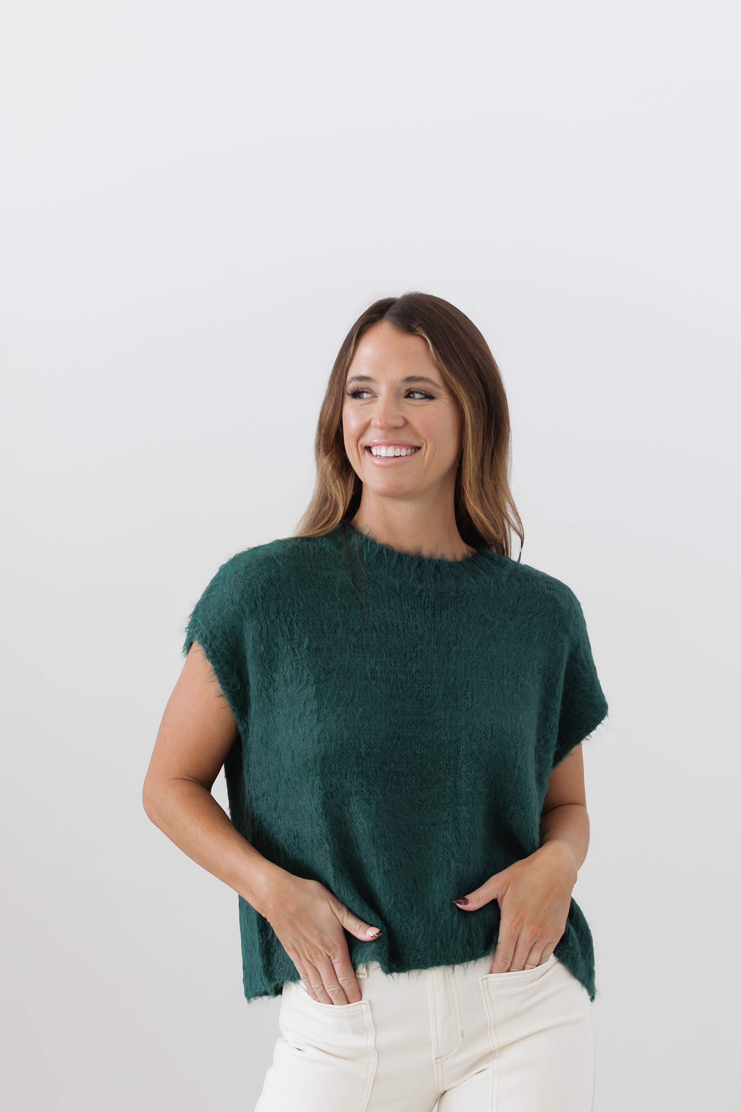 Pine Breeze Sweater Vest