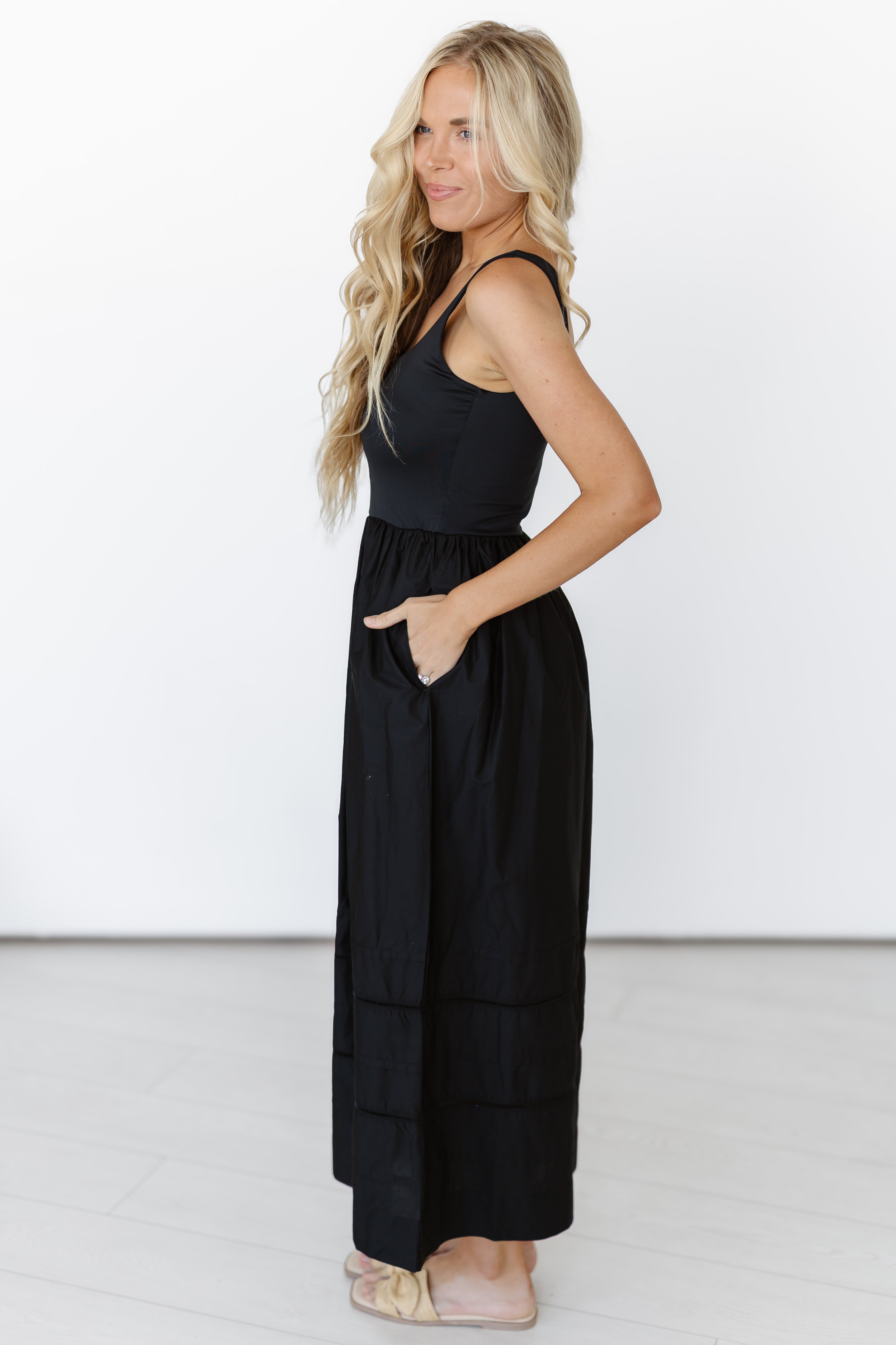 [Z Supply] Johanna Midi Dress-Black