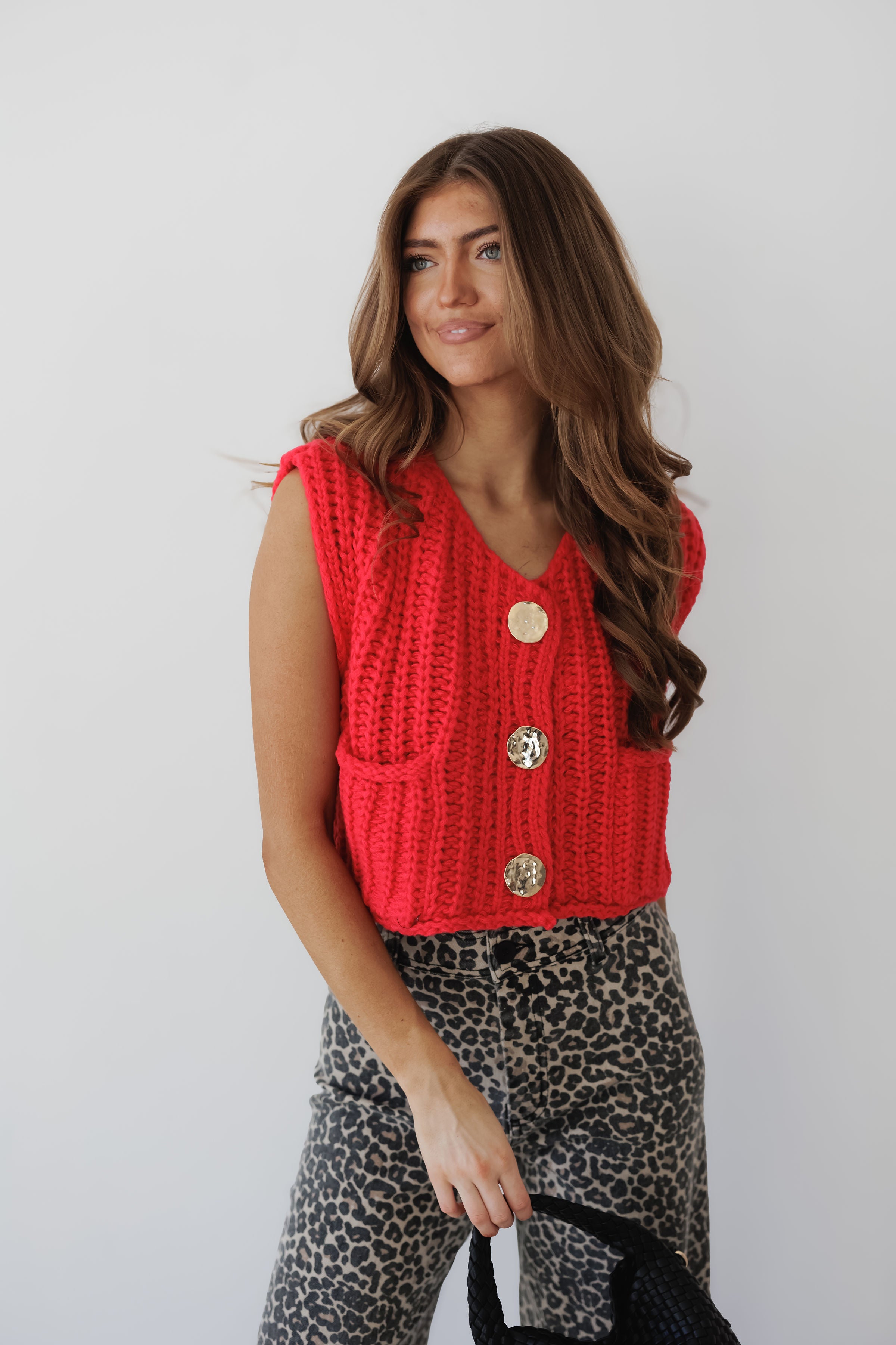 Holiday Hearts Sweater Vest