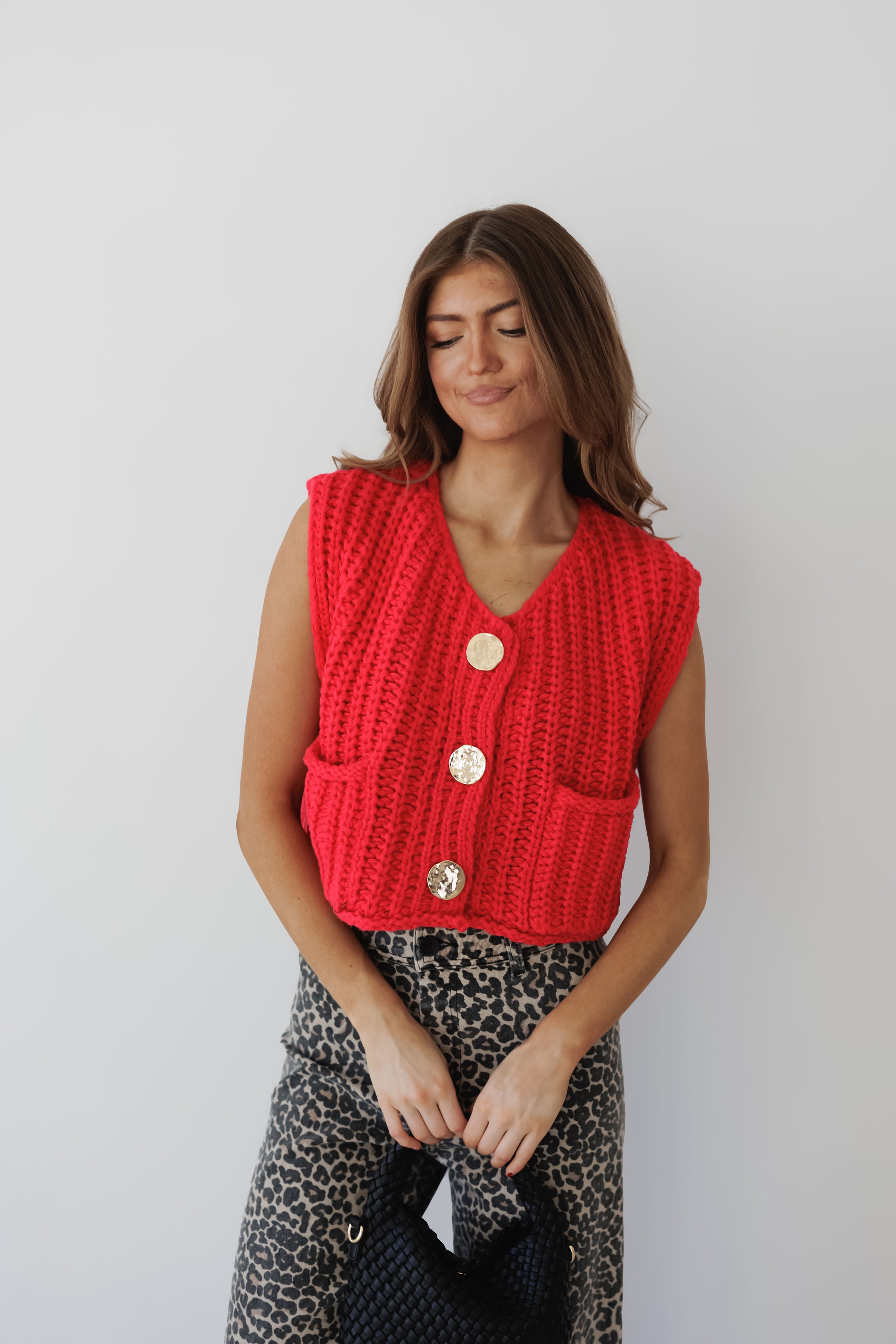 Holiday Hearts Sweater Vest