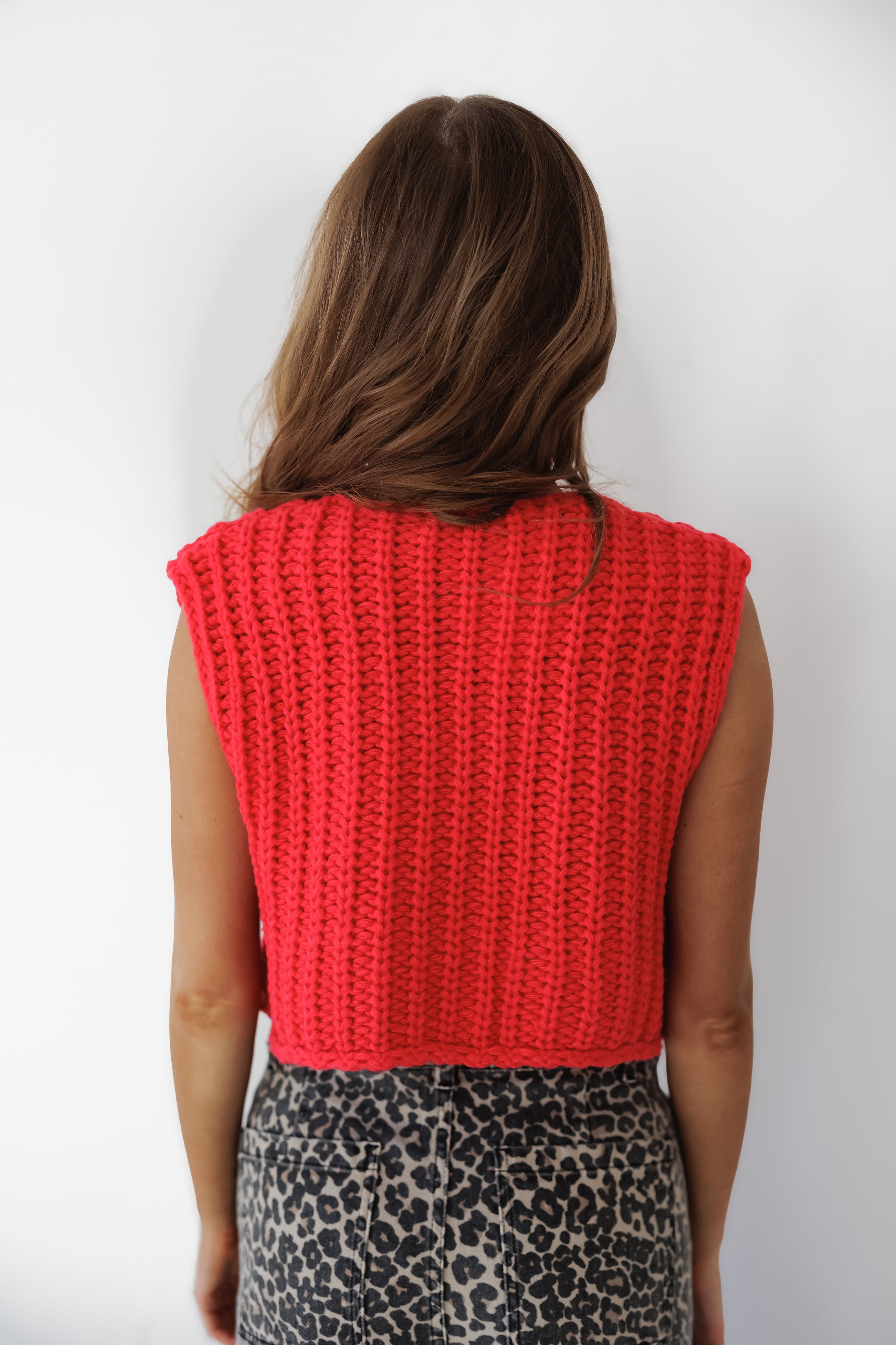 Holiday Hearts Sweater Vest