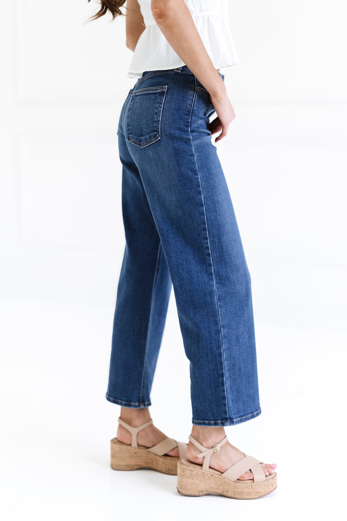 Chase HR Wide Leg Jeans