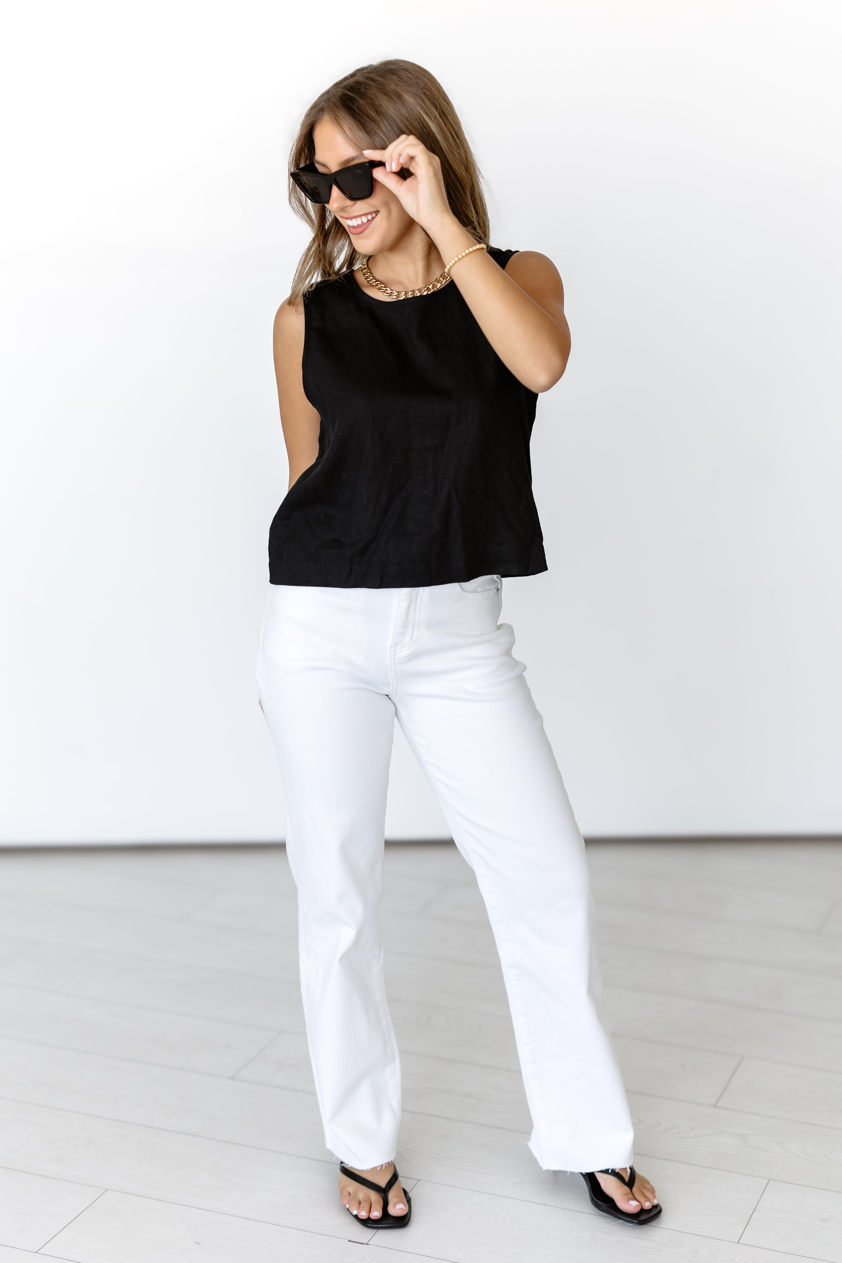 Bennett High Rise Wide Leg Jeans