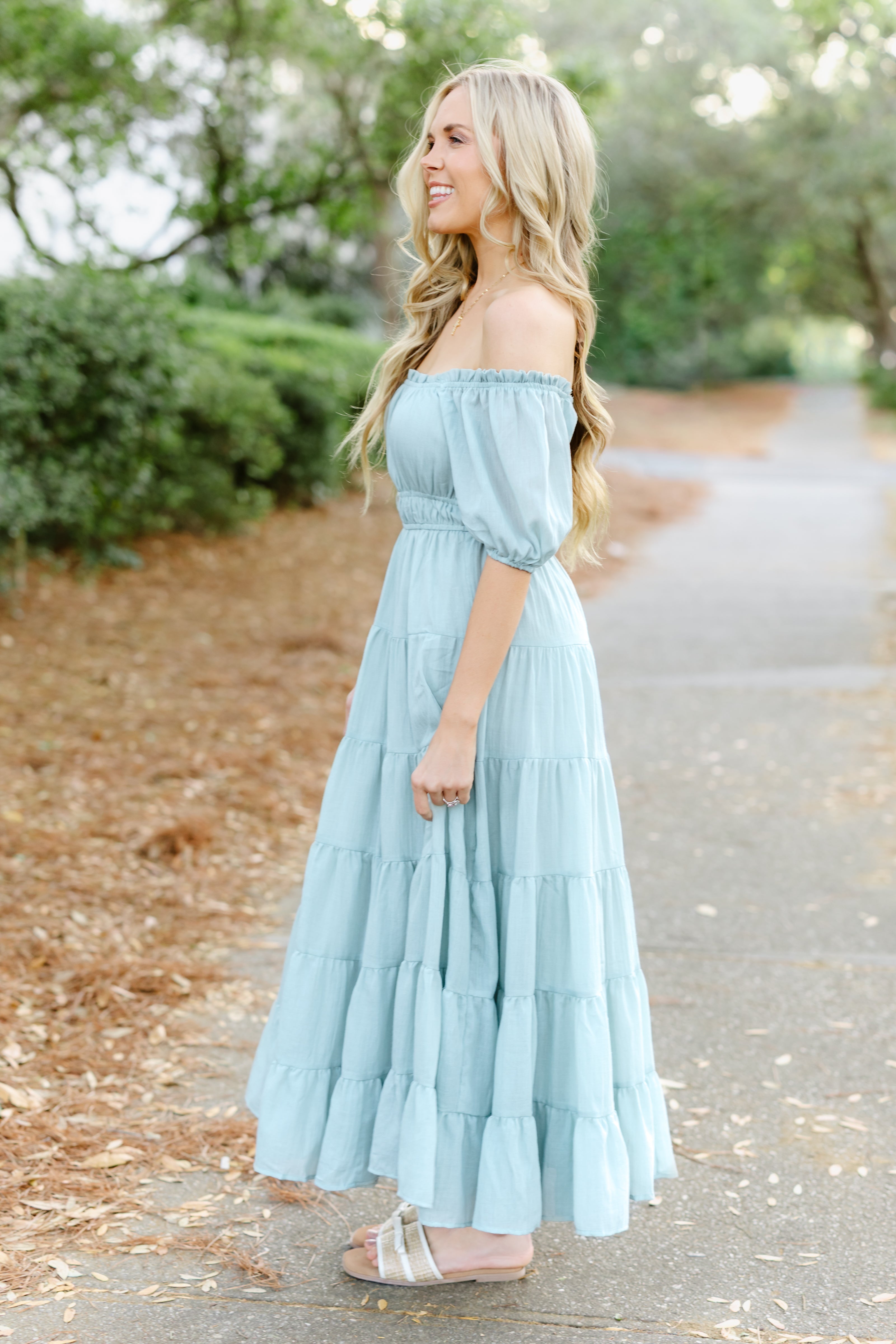 Carson Dress-Mint
