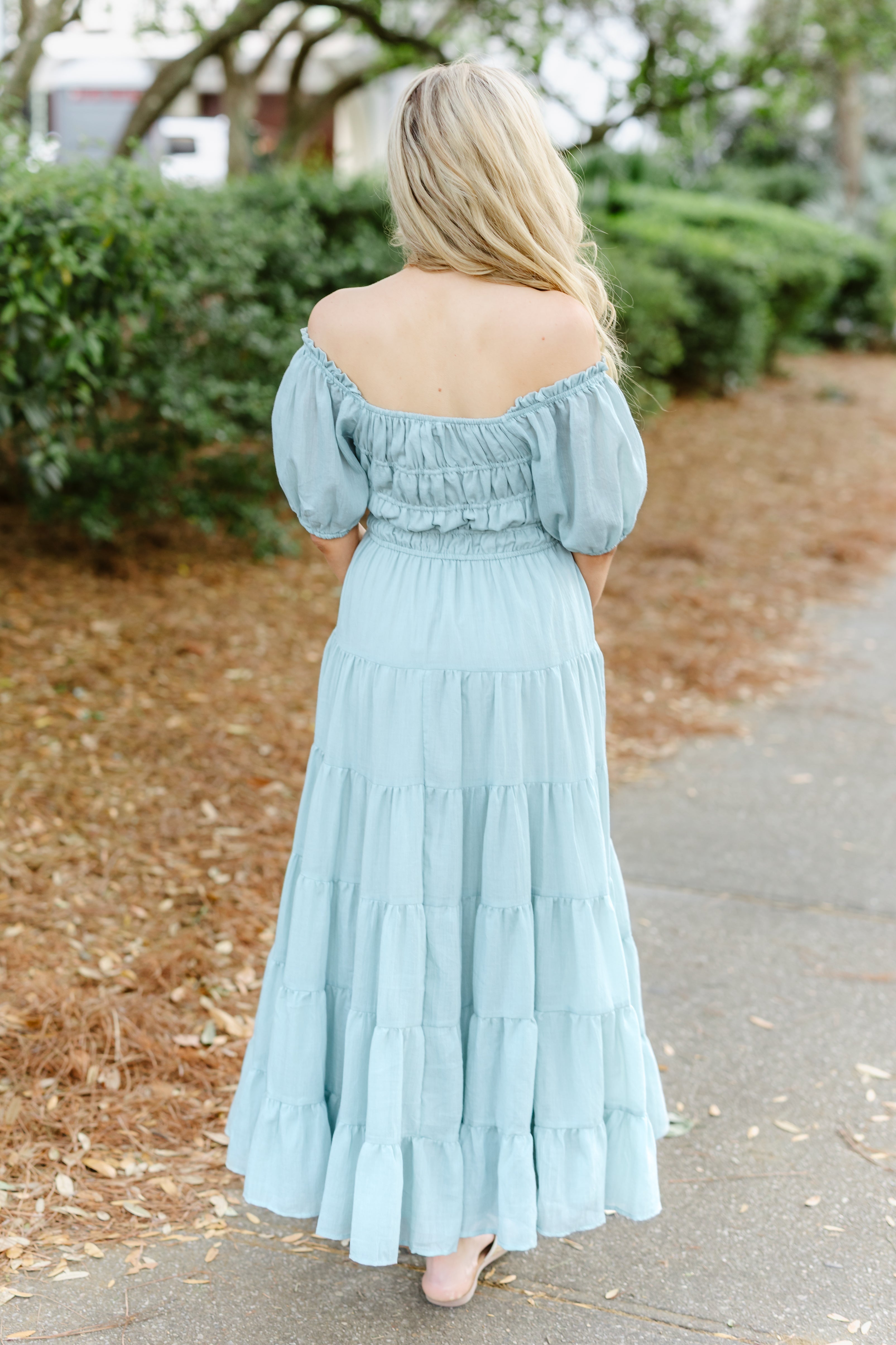 Carson Dress-Mint