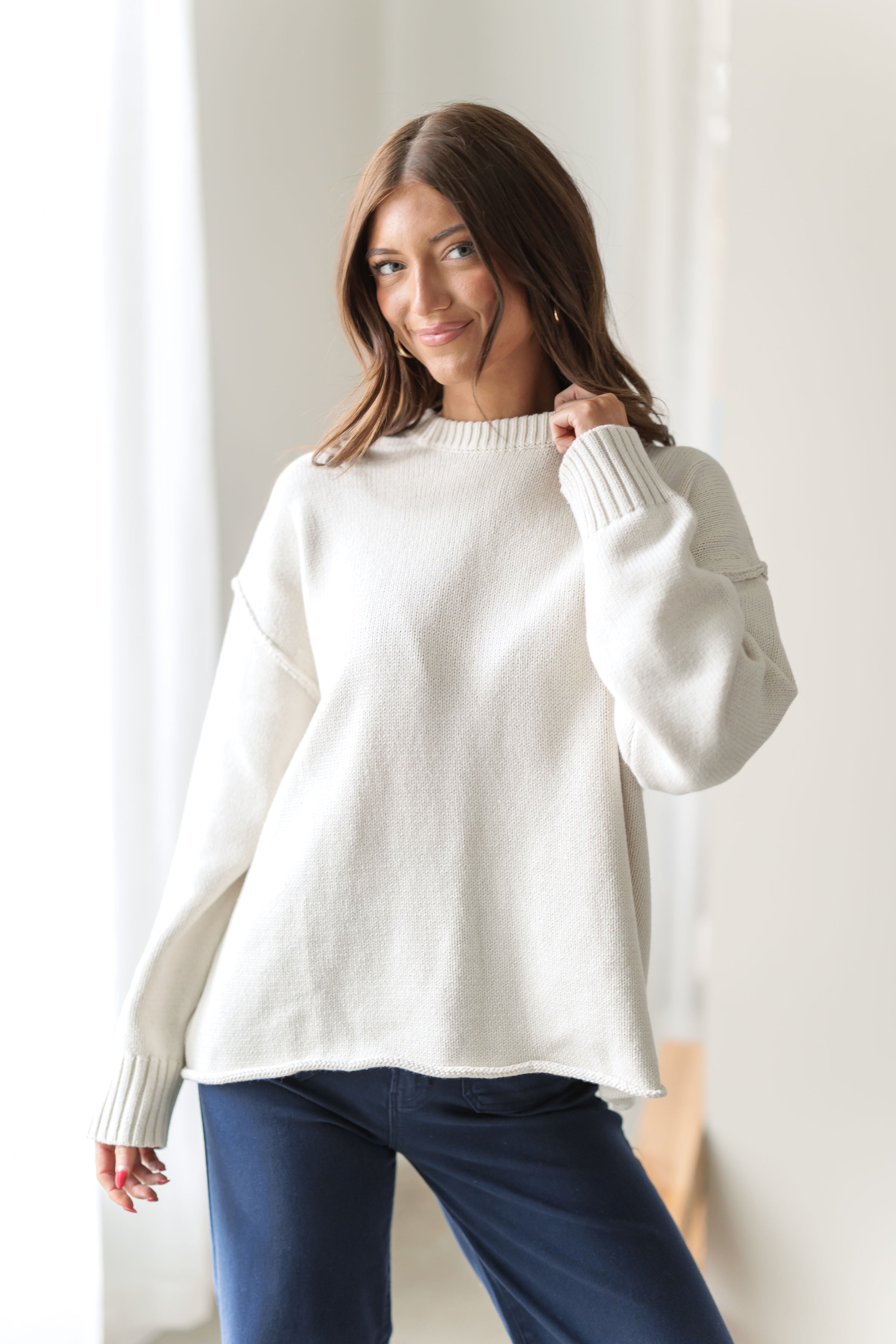 Ready When You Are Sweater