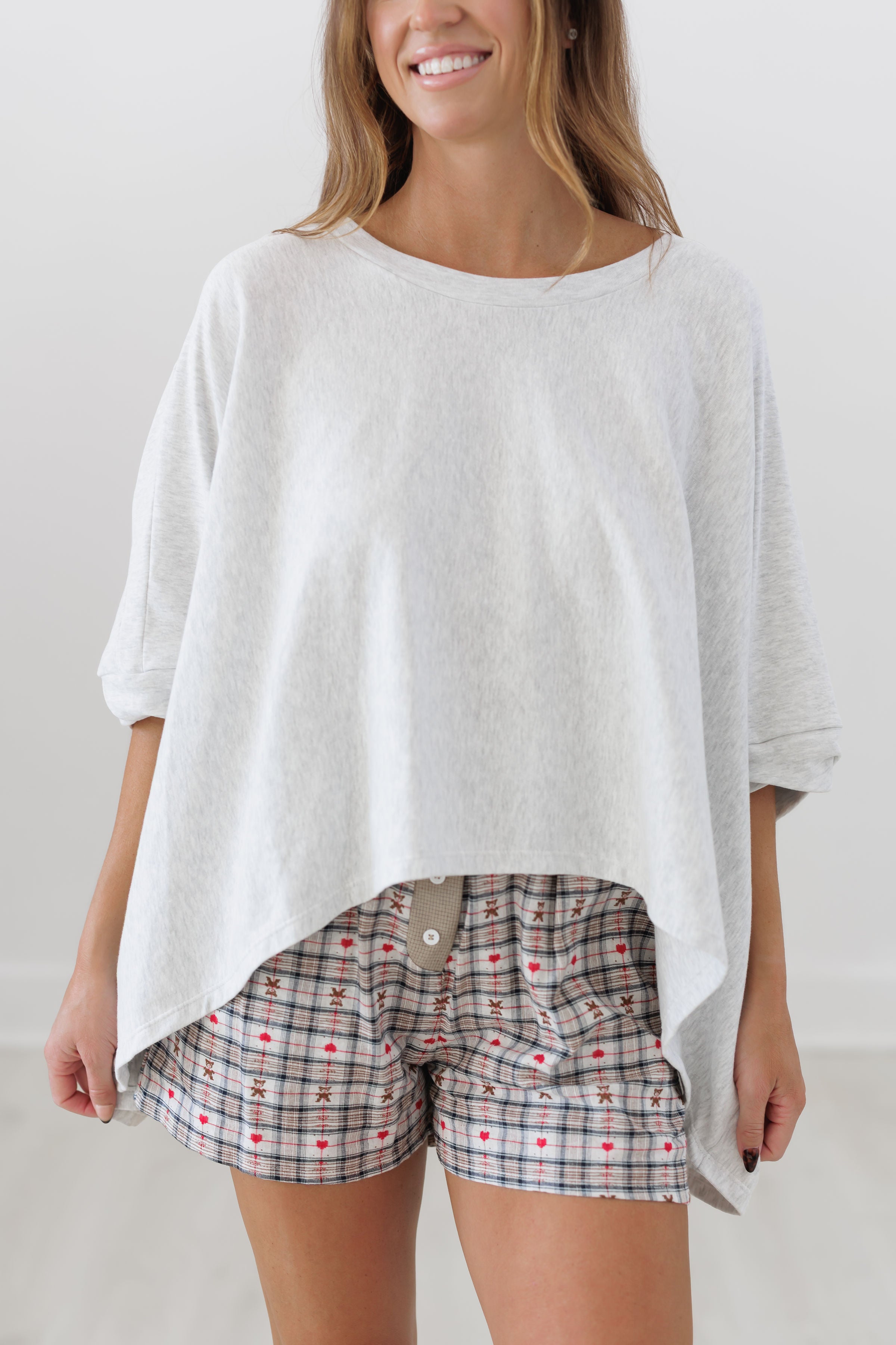 Light And Free Oversized Top