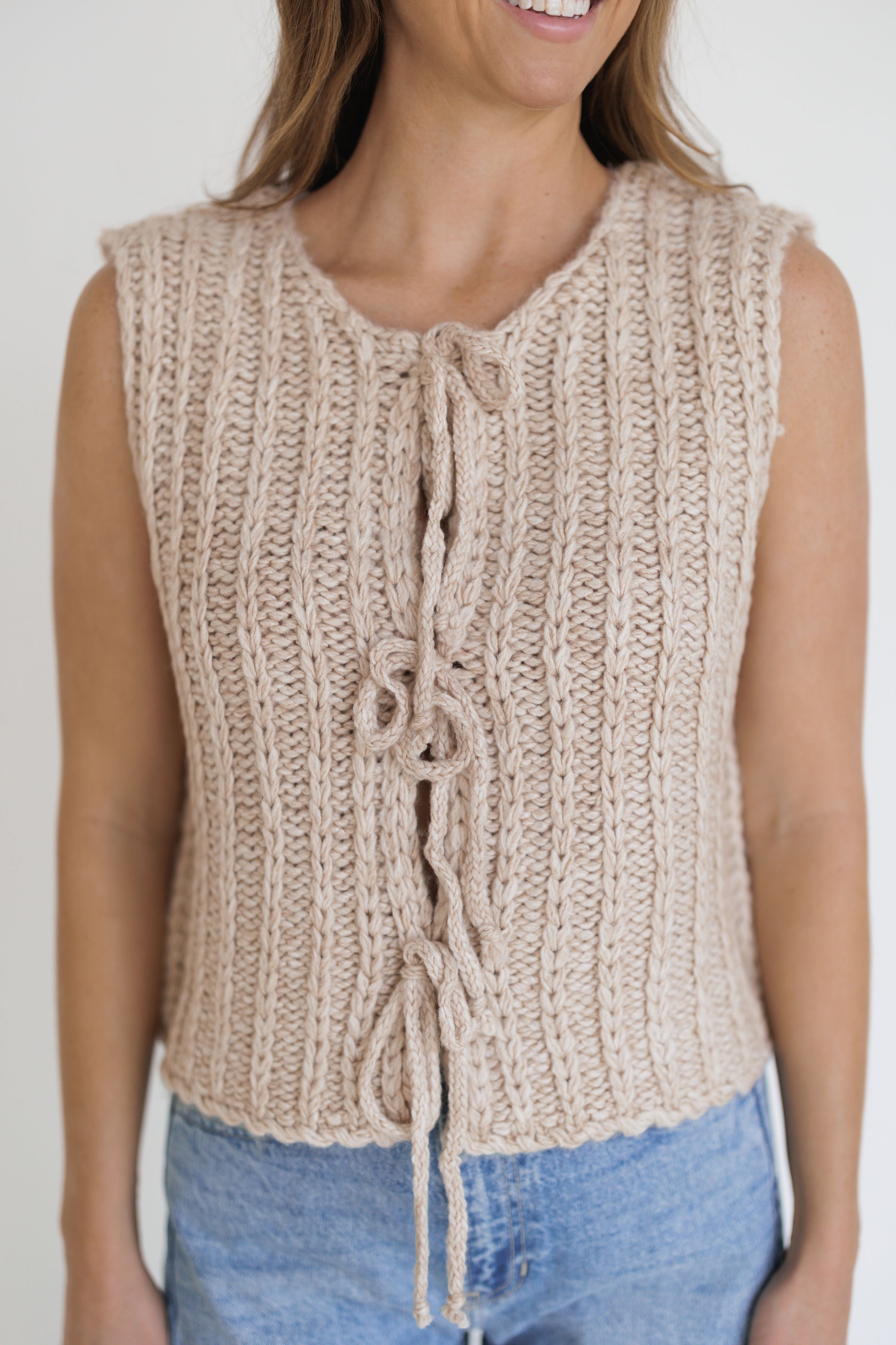 Never Too Late Sweater Vest