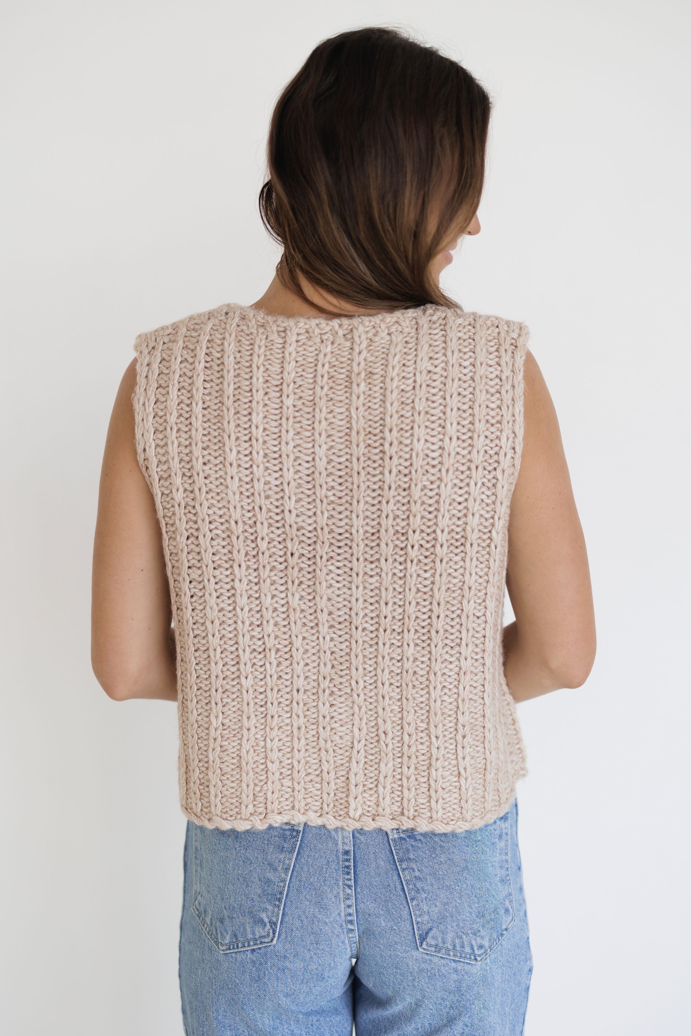 Never Too Late Sweater Vest