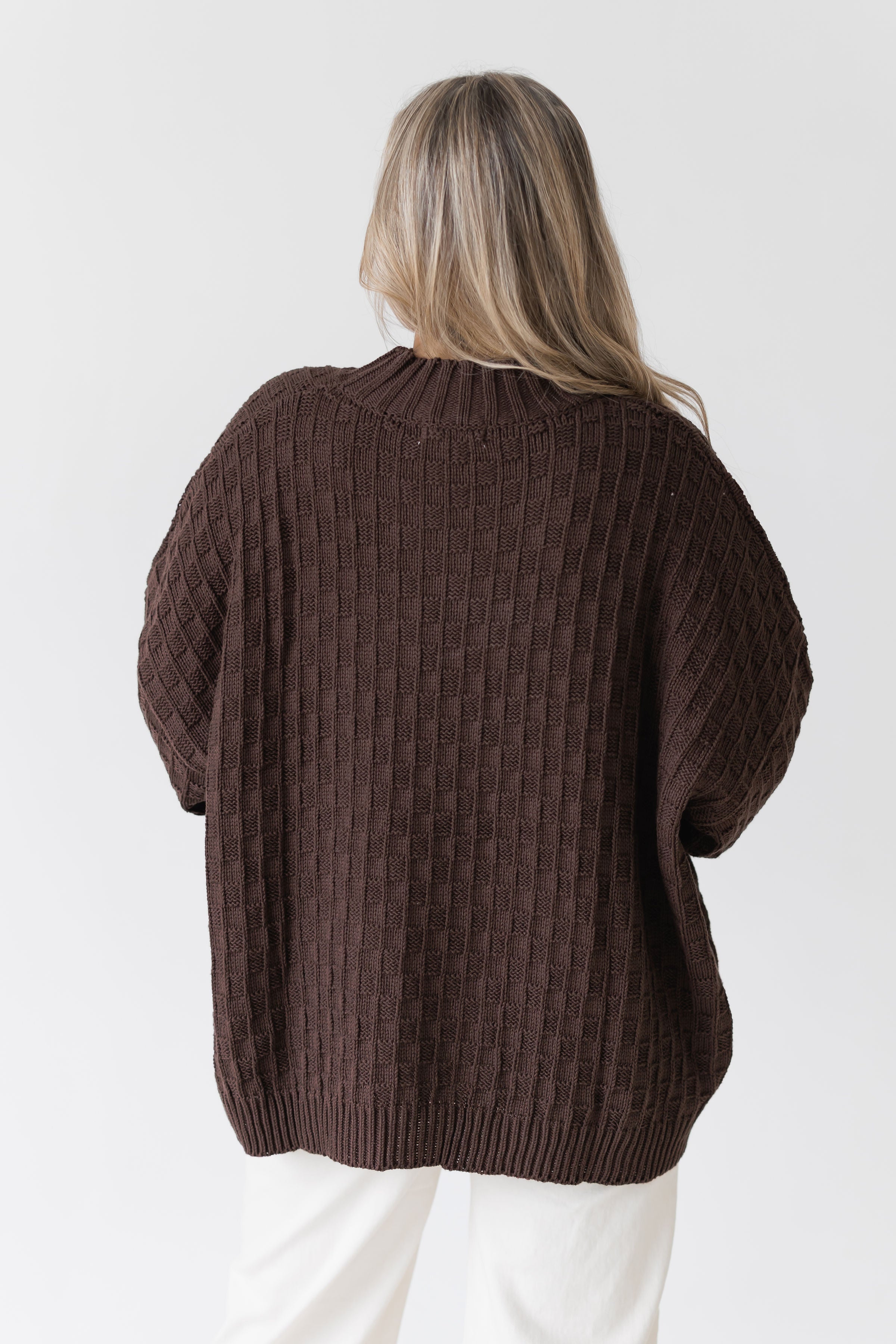 Beyond Belief Sweater - Brown