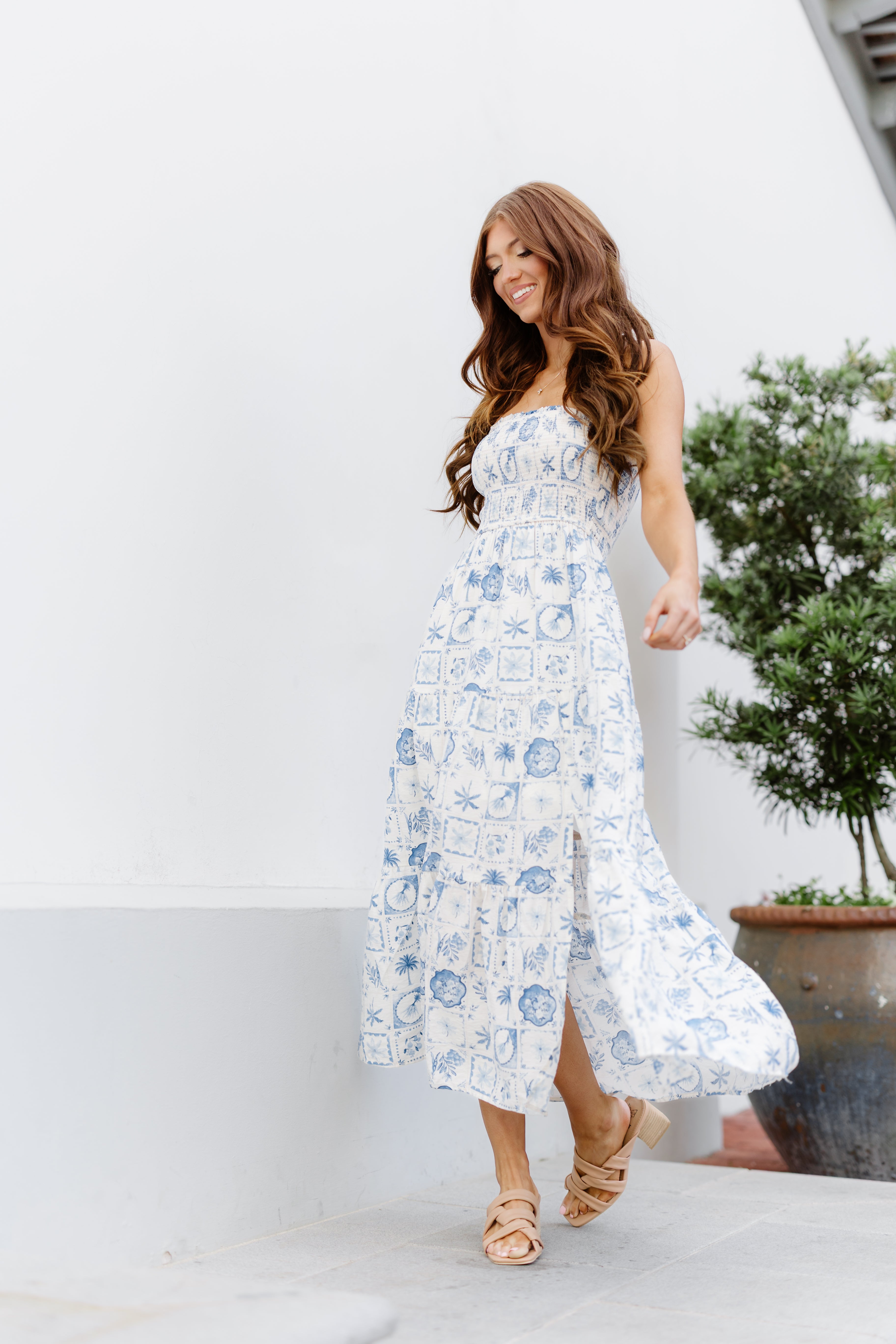 Linnea Dress-Light Blue
