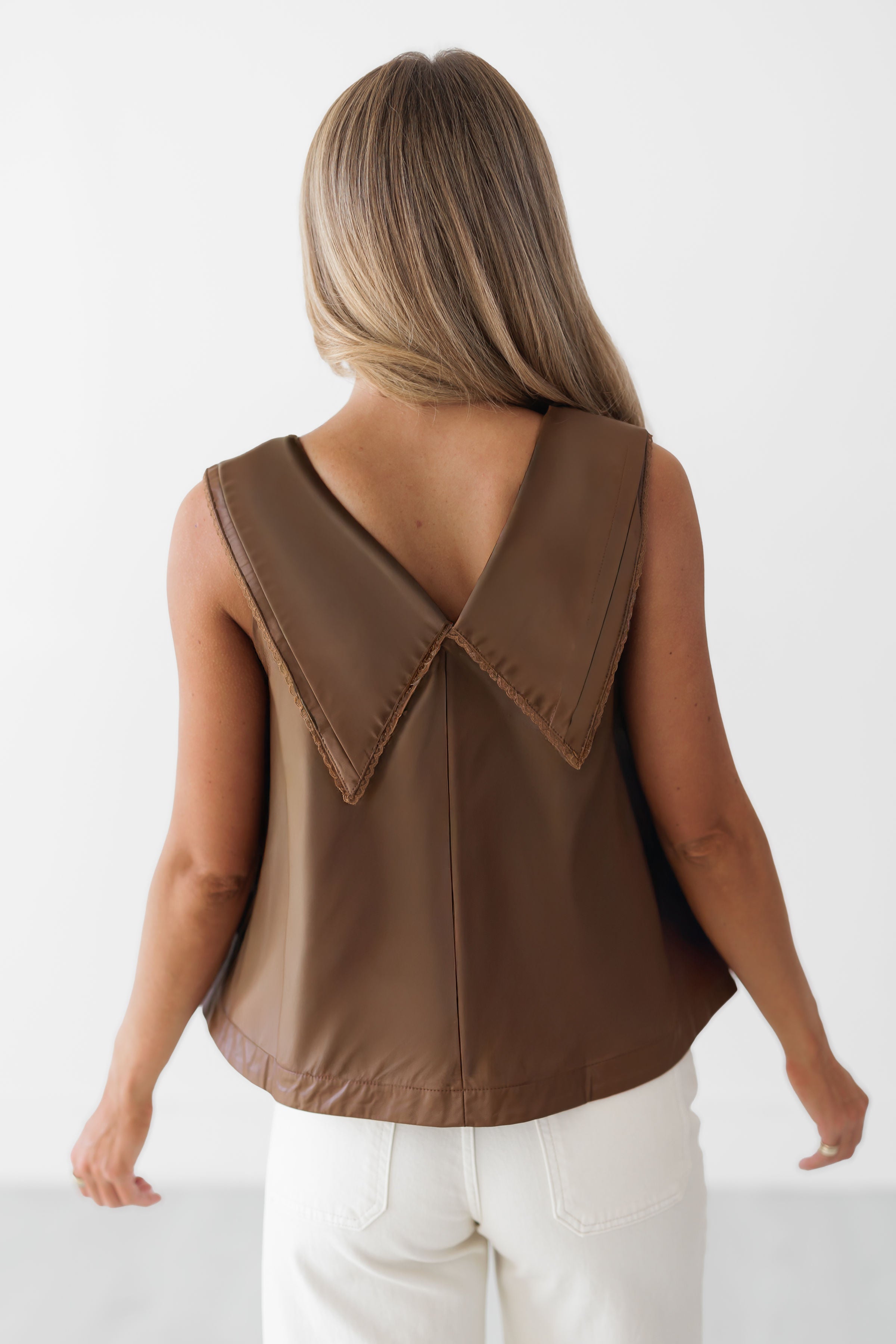 At Your Pace Top - Brown