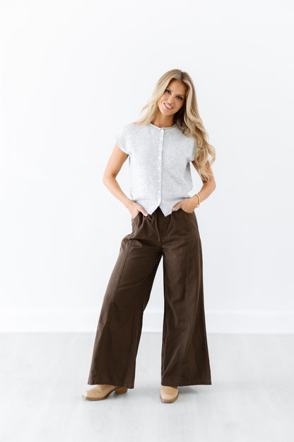 Neutral Ground Wide Leg Pants