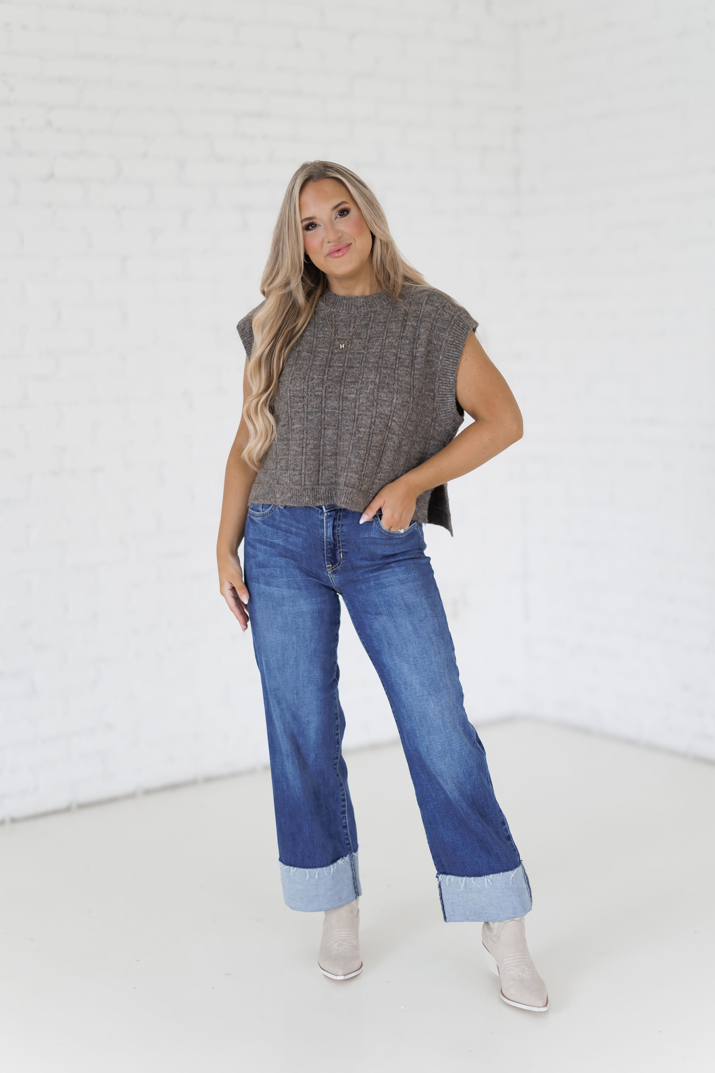 With Open Arms Sweater Vest