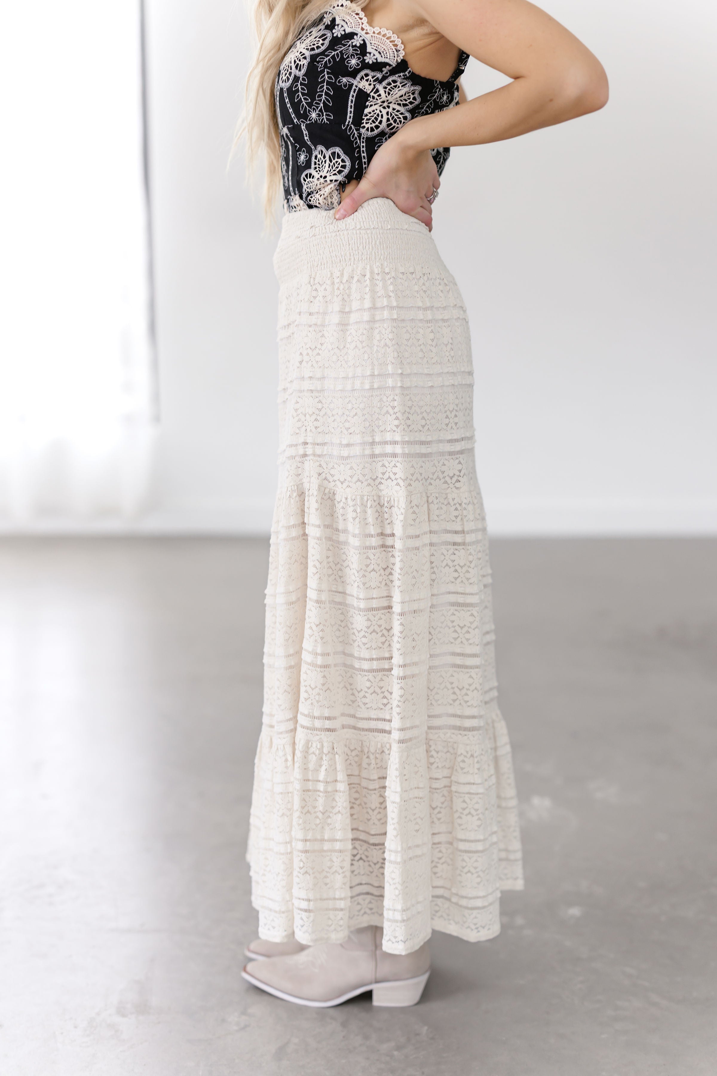 The Bright Side Maxi Skirt